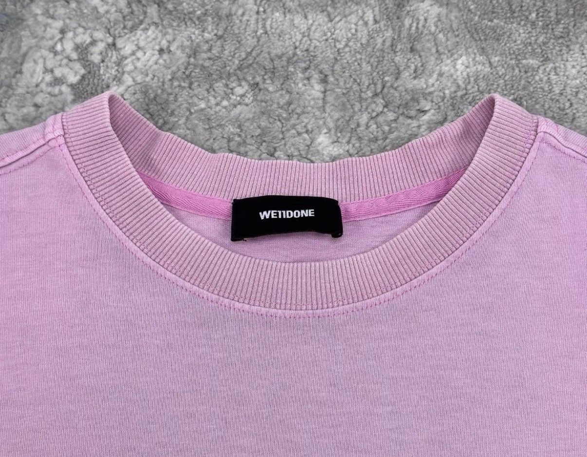 WE11DONE We11done Thermal Teddy Bear Short Sleeve T-Shirt Size US M / EU 48-50 / 2 - 2 Thumbnail