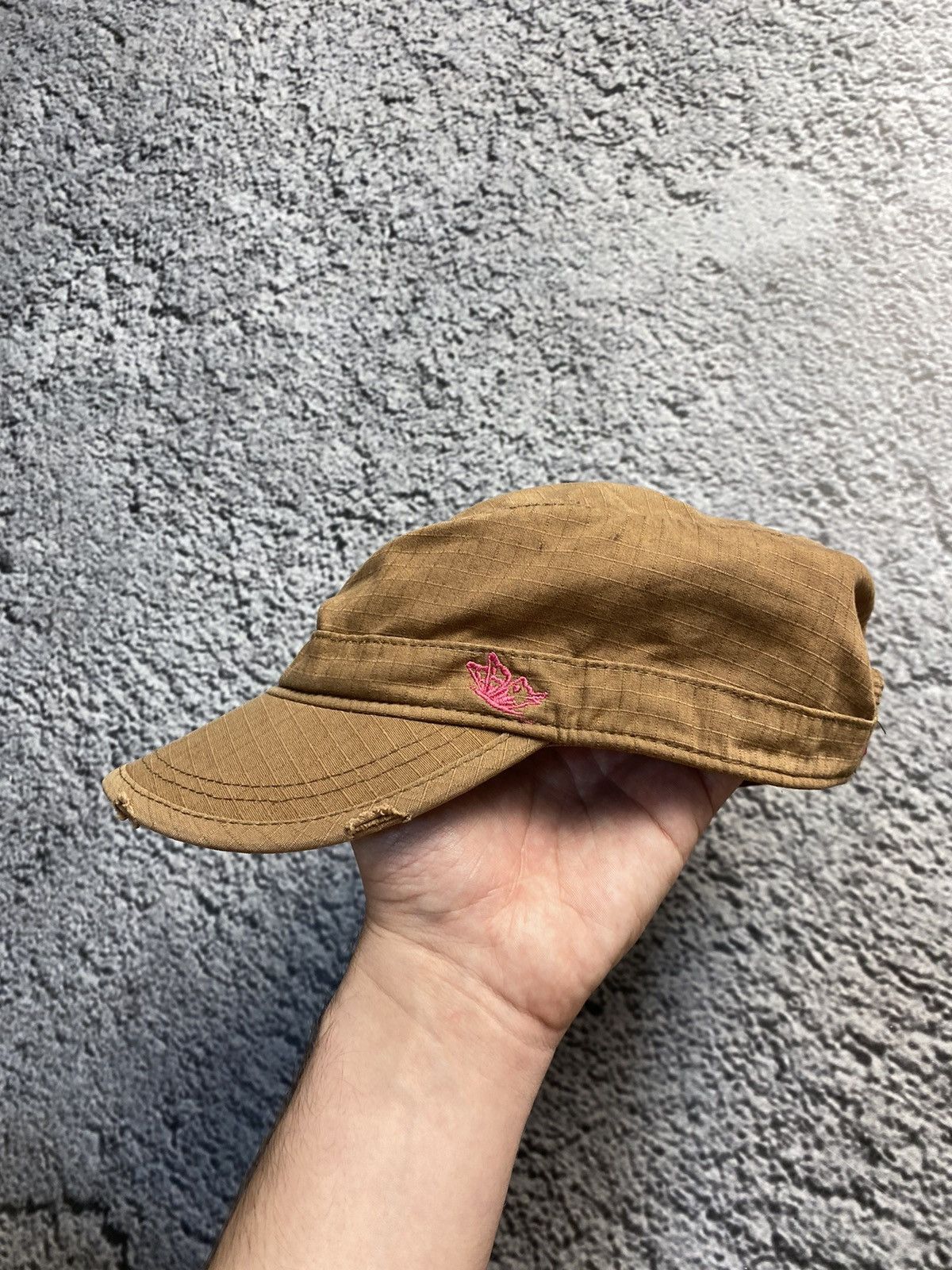 Planet Hollywood × Vintage Planet Hollywood Vintage 1998 Distressed Brown Cap Size ONE SIZE - 5 Thumbnail