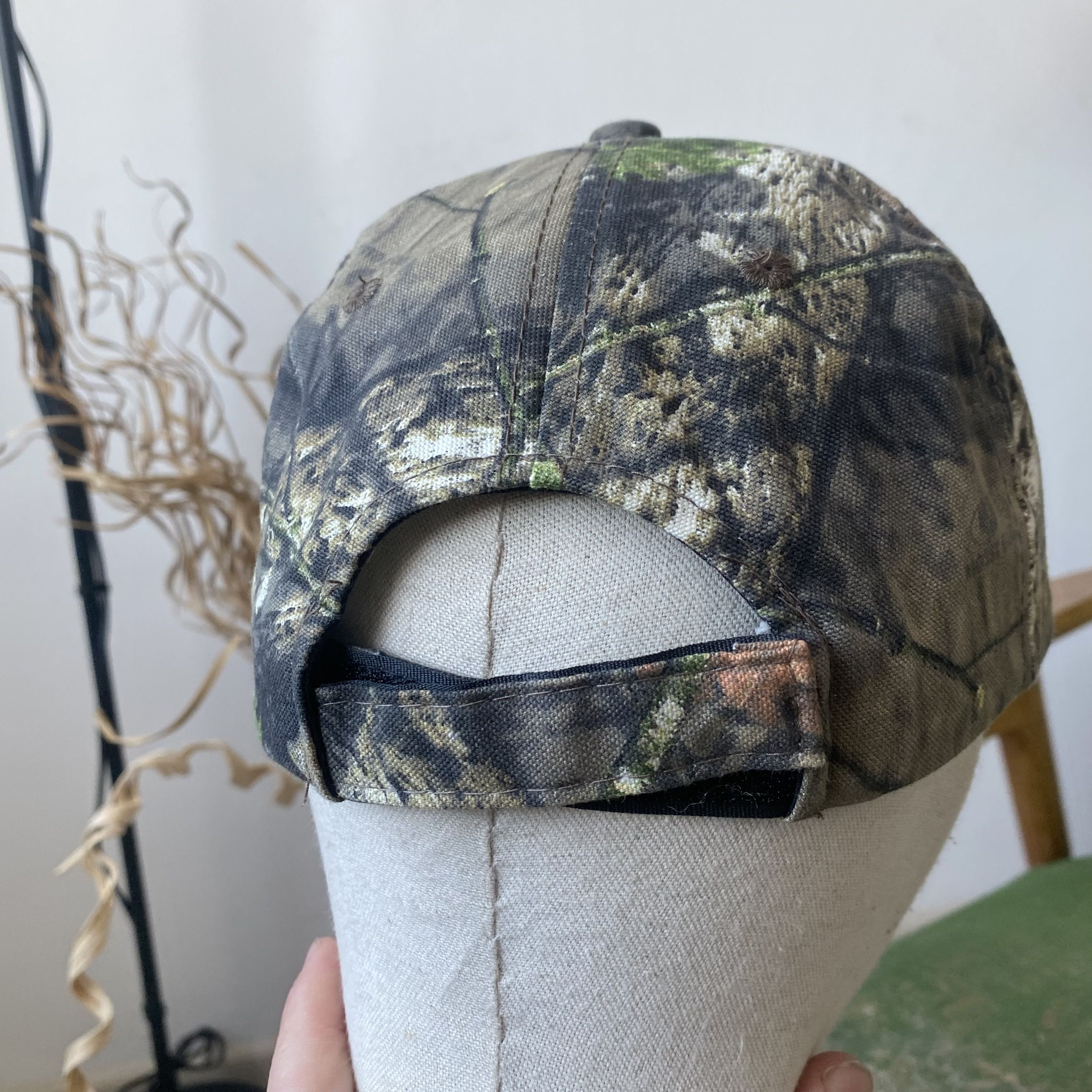Carhartt 🔥 2000s Realtree cap Mossy Oaks Y2K hat unisex opium Size ONE SIZE - 6 Thumbnail