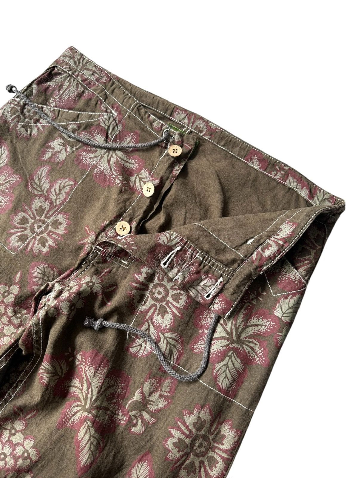 Beams Plus 00's Chopsuey by Beams + floral pants Size US 34 / EU 50 - 4 Thumbnail