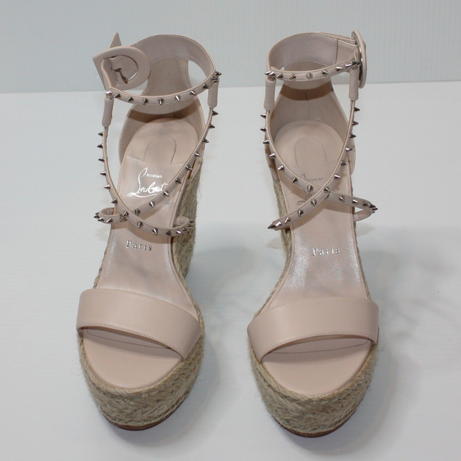 Christian Louboutin Chocazeppa Spikes Espadrille Sandals size EU 40 / US 10 NEW Size US 10 / IT 40 - 3 Thumbnail