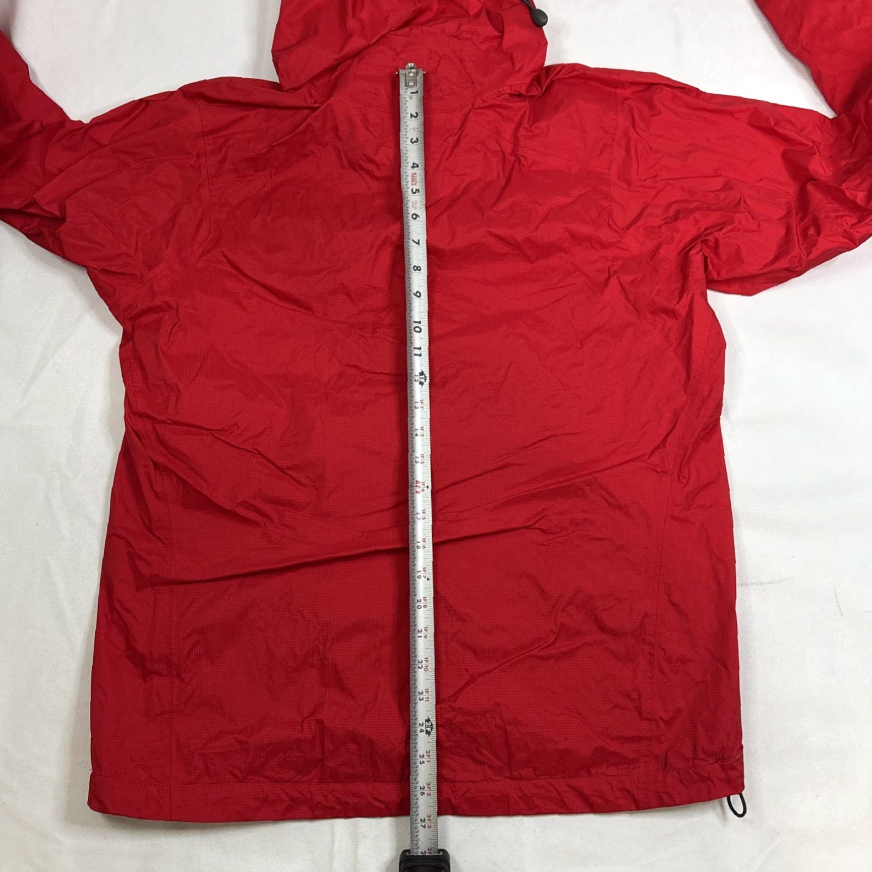 Patagonia H2No Jacket Mens M Red Full Zip Hooded Windbreaker Rain