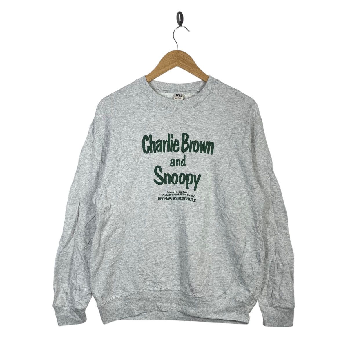 Uniqlo Uniqlo UT Peanuts Charlie Brown Snoopy Graphic Crewneck Size US M / EU 48-50 / 2 - 1 Thumbnail