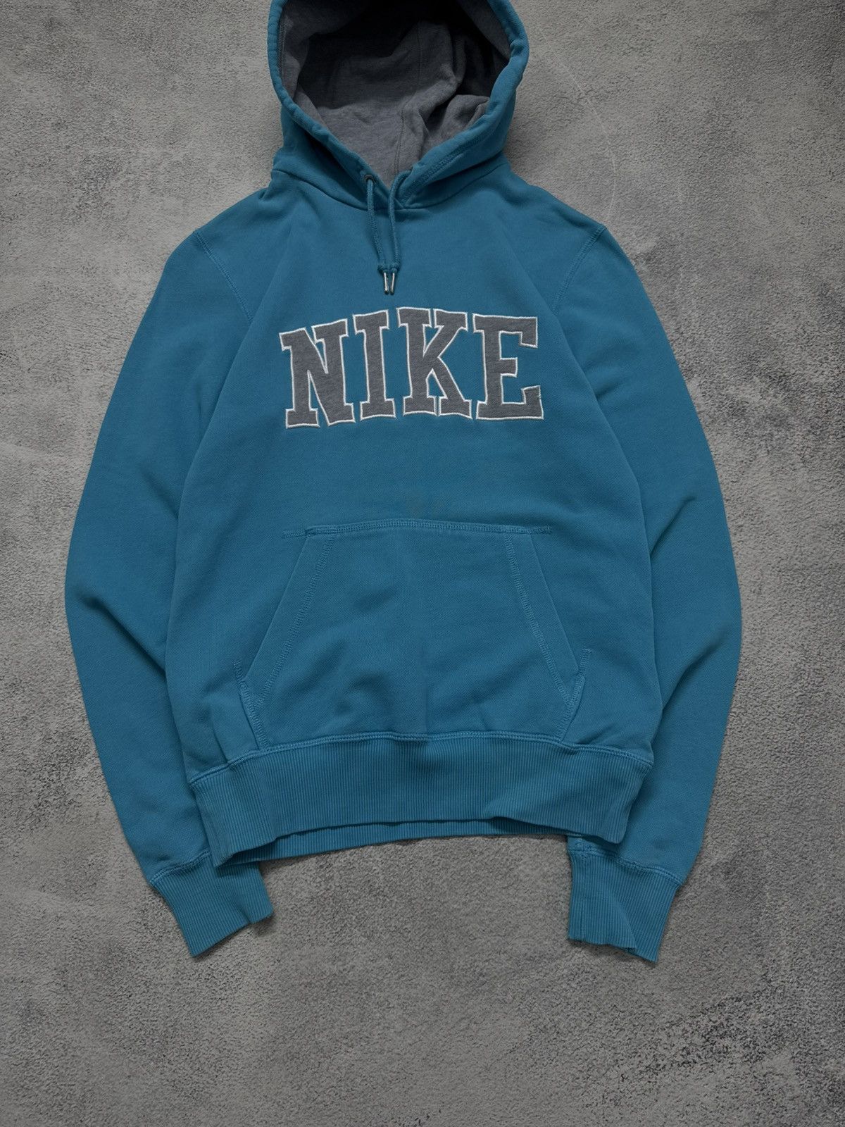 Nike Vintage Y2K Nike Big Swoosh Hoodie 00’s Size S / US 4 / IT 40 - 7 Thumbnail