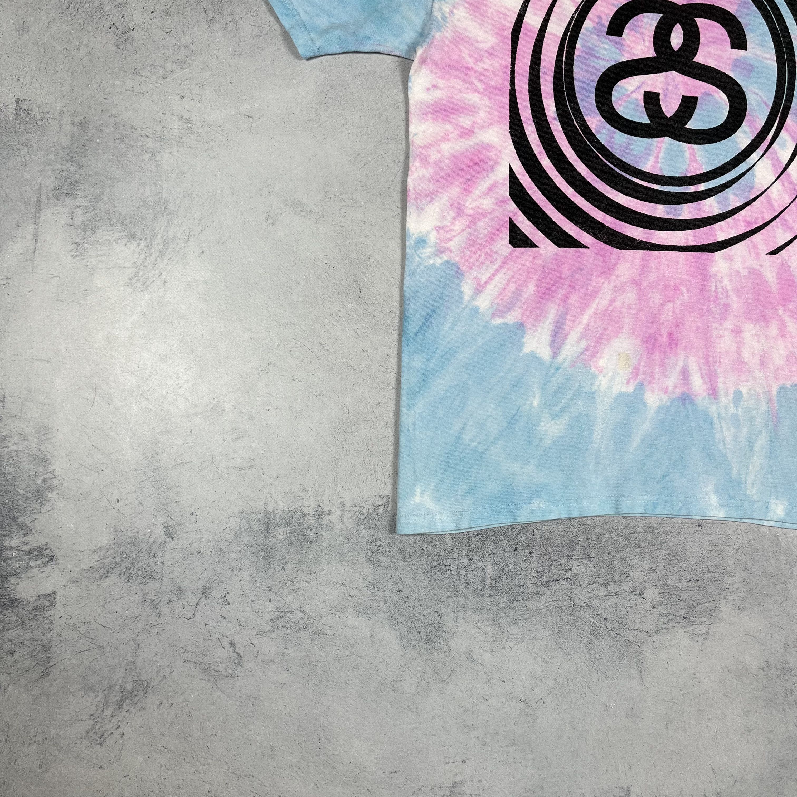 Stussy Vintage Stussy Big Logo SS Tie-Dye T Shirt 00’s Size US M / EU 48-50 / 2 - 5 Thumbnail