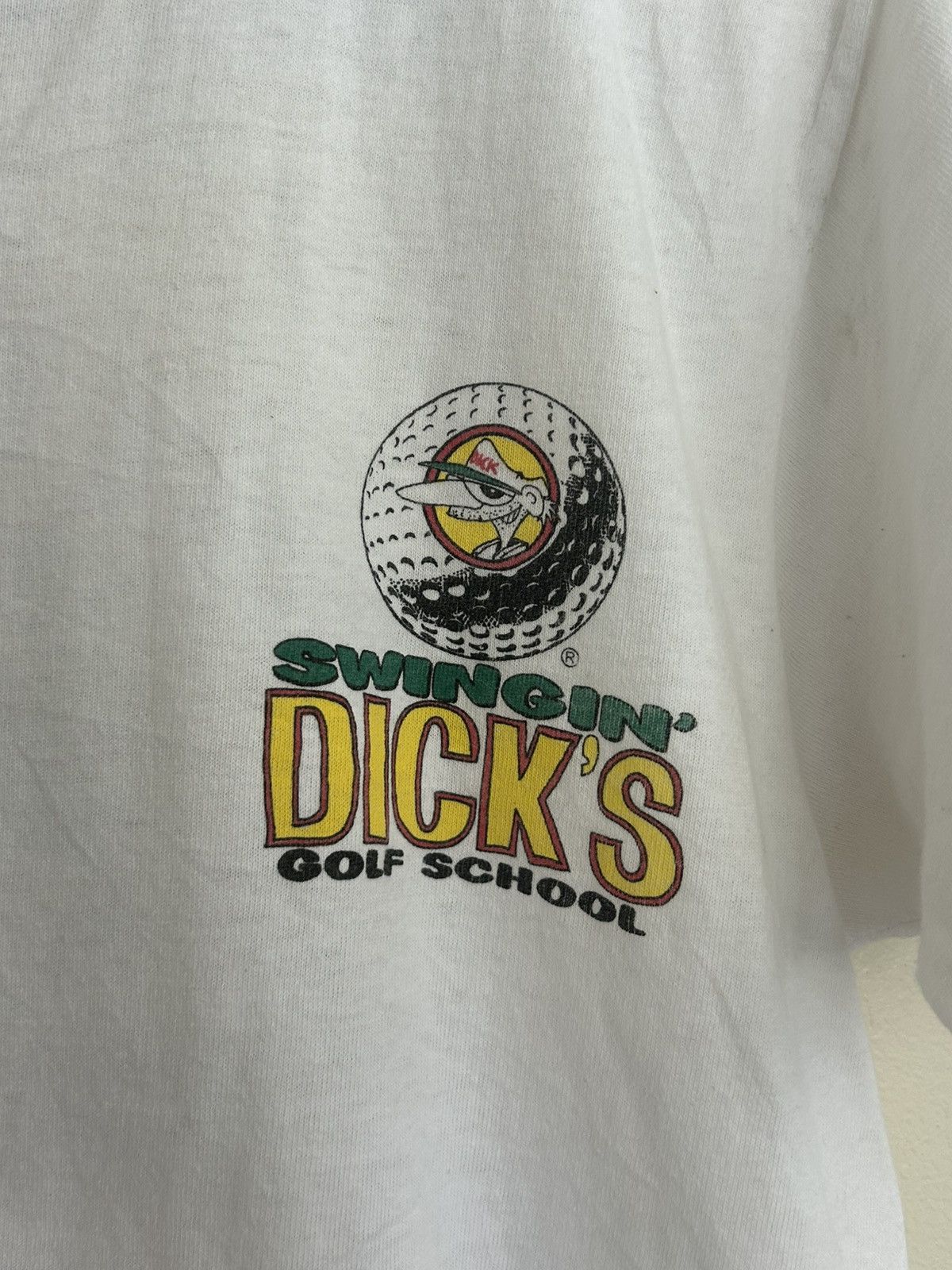 Vintage Vintage Swingin’ Dicks Golf School Graphic T-shirt Size US M / EU 48-50 / 2 - 3 Thumbnail