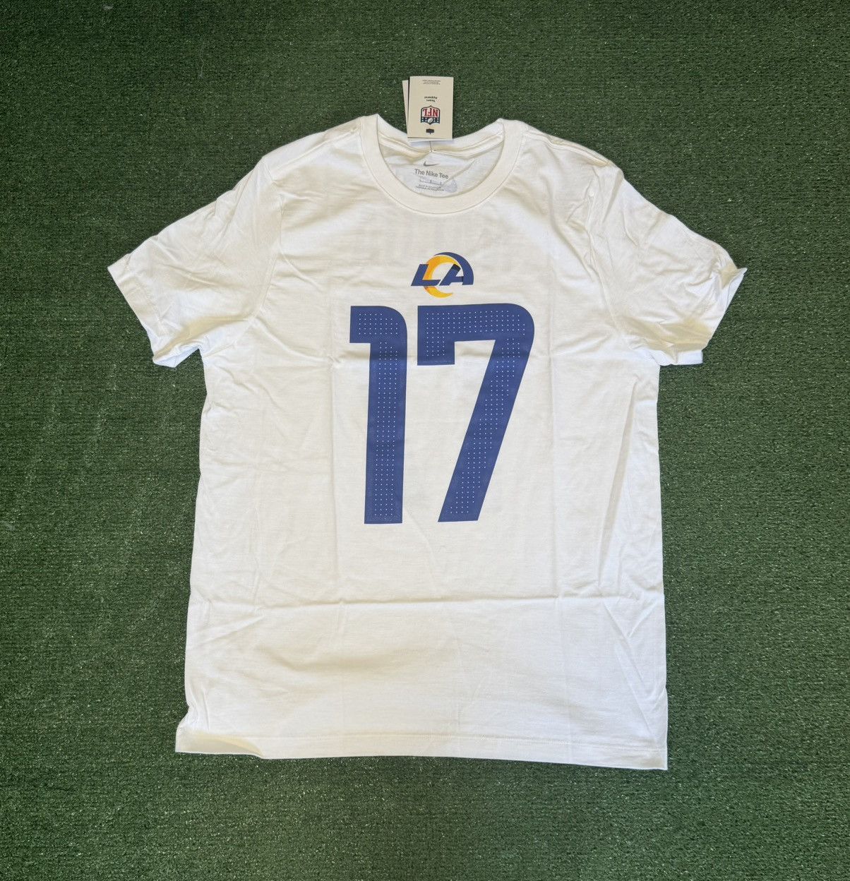 Nike Nike Puka Nacua Los Angeles Rams White Tee Men Size Large Size US L / EU 52-54 / 3 - 1 Thumbnail