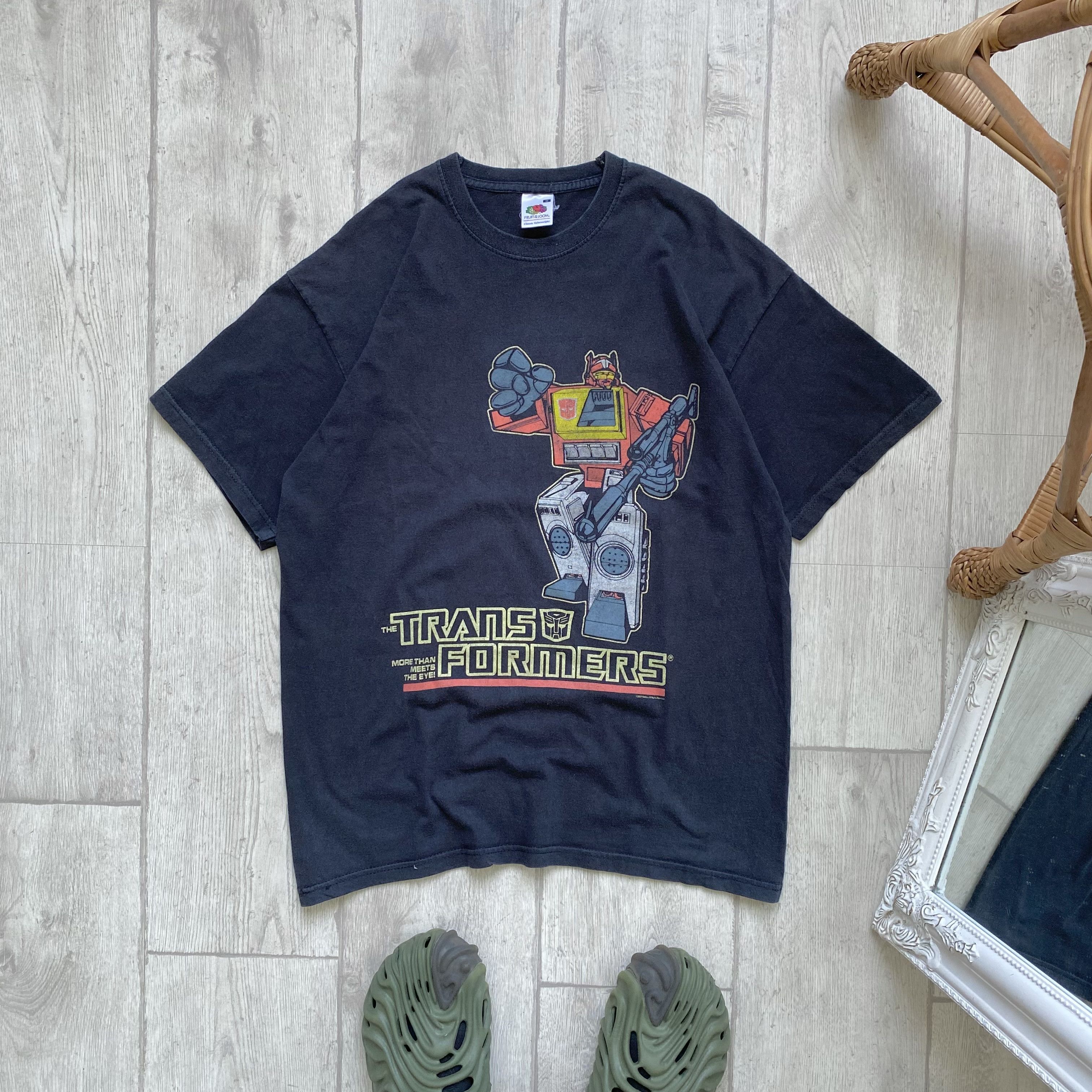 Cartoon Network Vintage Transformers Autobot promo tee Y2K movie Size US M / EU 48-50 / 2 - 1 Thumbnail