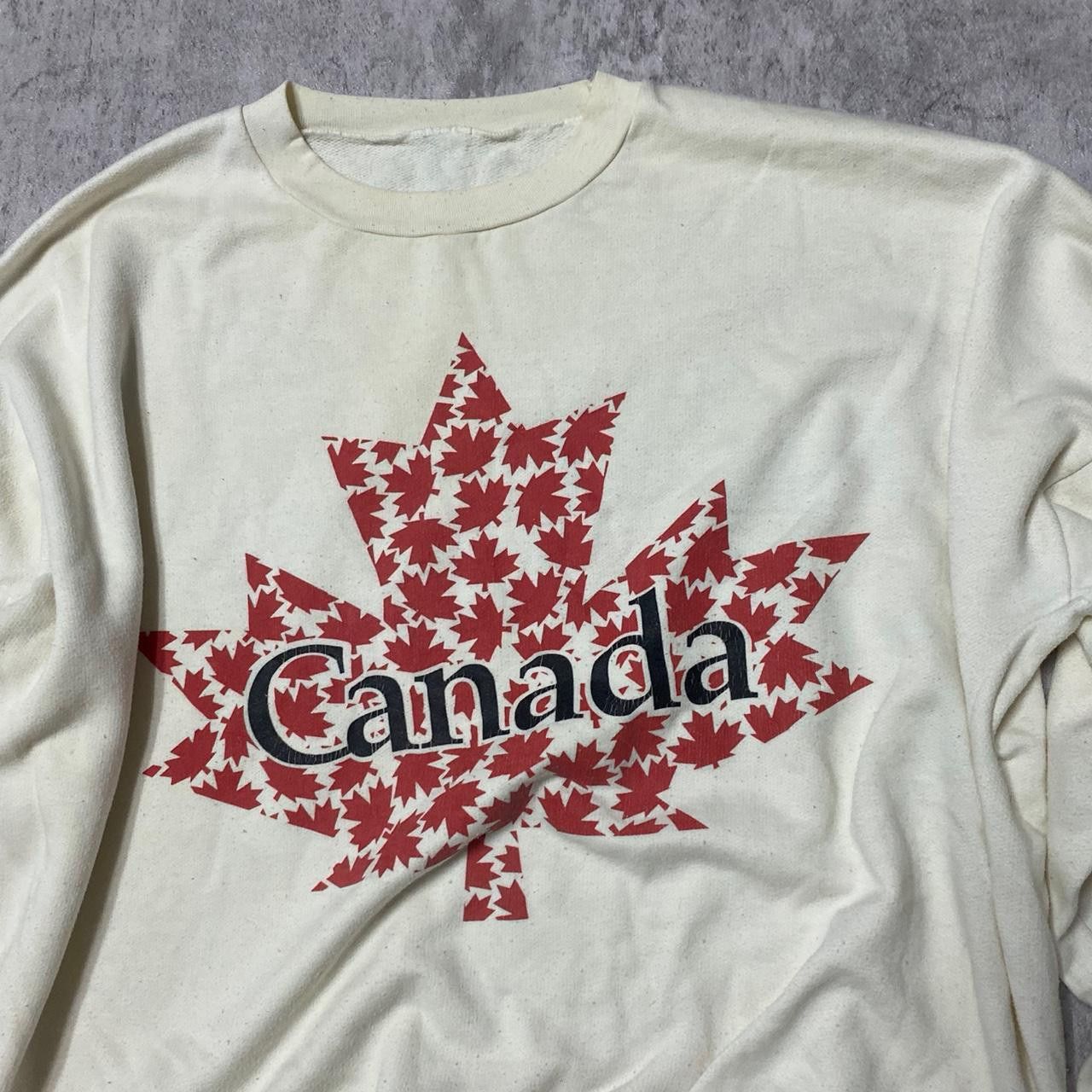 Other Cream and red vintage Canada crewneck sweatshirt Size M / US 6-8 / IT 42-44 - 2 Thumbnail