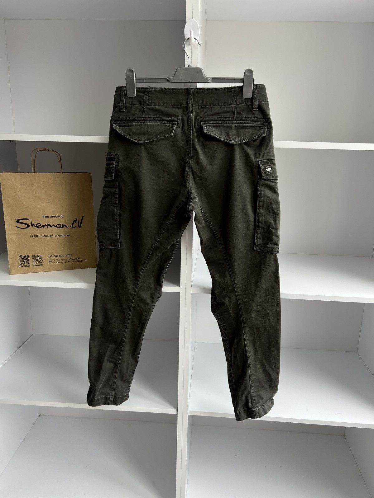 G-Star × Vintage Vintage G-Star Raw Cargo Pants Size US 32 / EU 48 - 8 Thumbnail