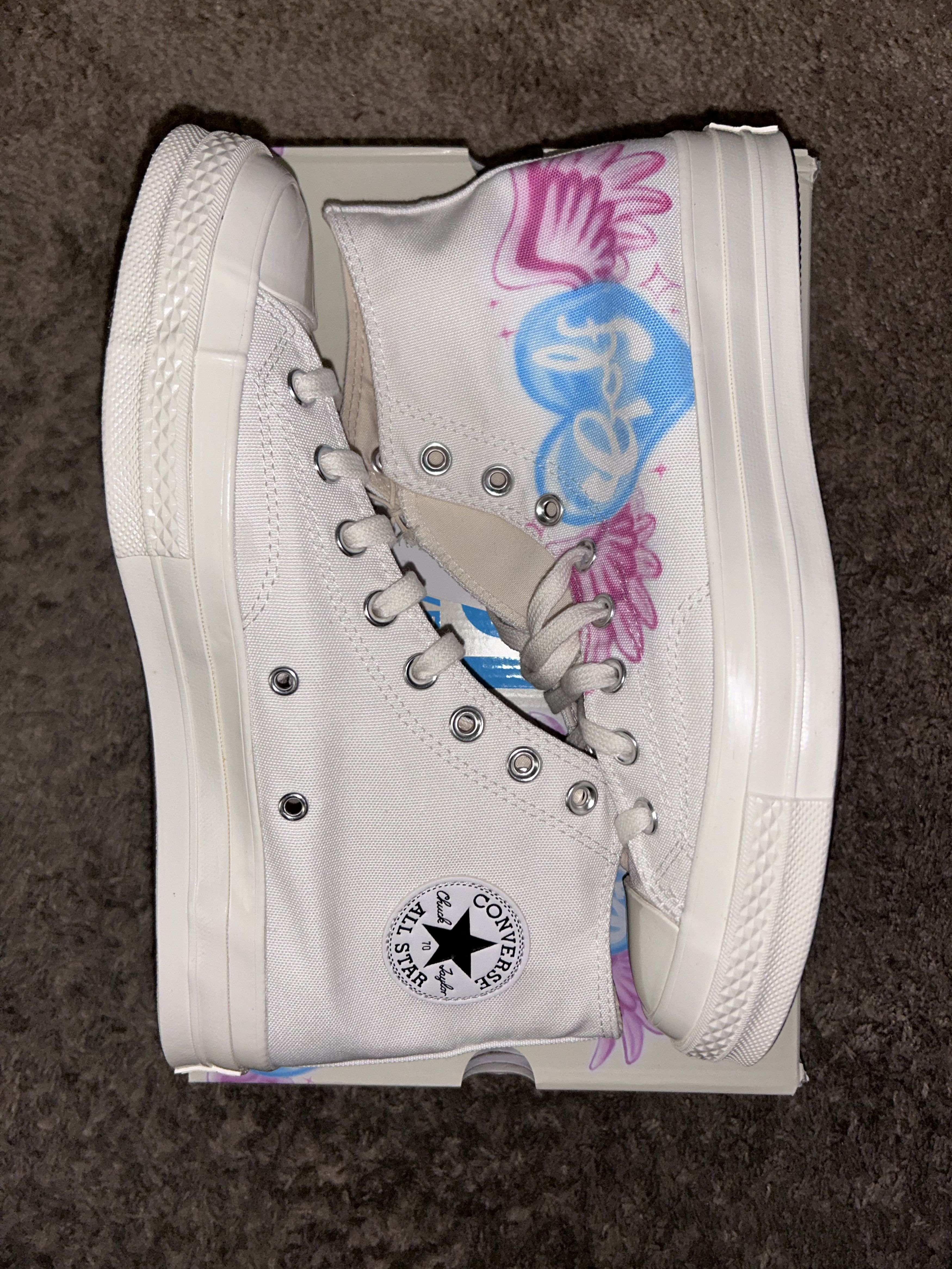Golf Wang Golf Wang x Chuck 70 High 'Airbrush Graffiti' Size US 9 / EU 42 - 1 Thumbnail