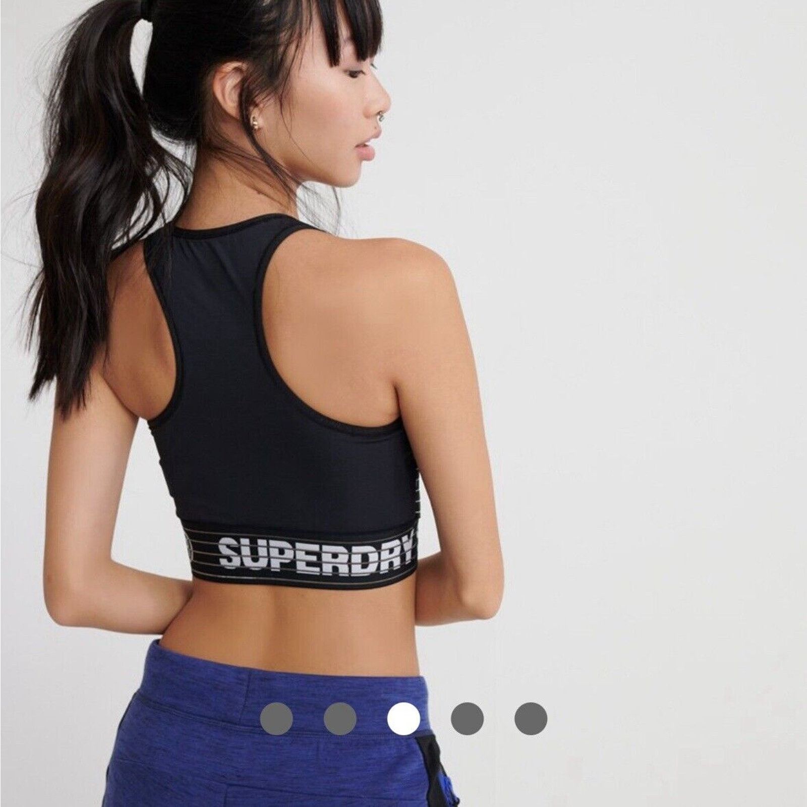Superdry Superdry Active Core Cross Bra Logo Women's Sports Bra, 6 Size ONE SIZE - 10 Thumbnail
