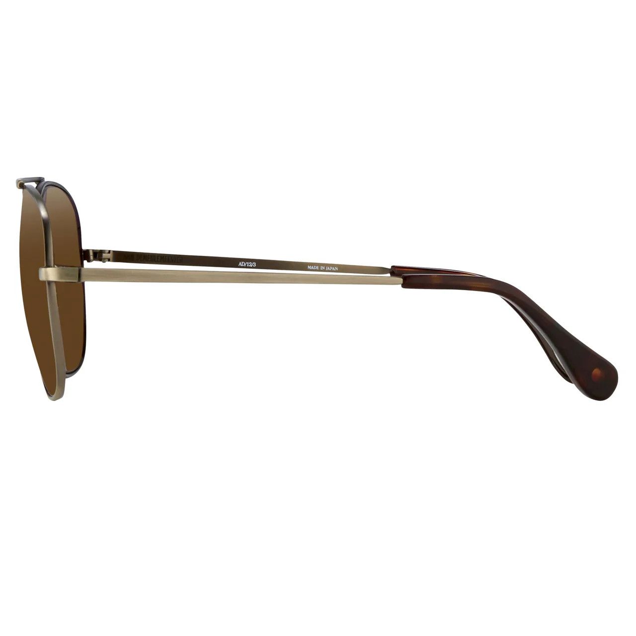Ann Demeulemeester Ann Demeulemeester Pilot Sunglasses Brown Size ONE SIZE - 9 Thumbnail