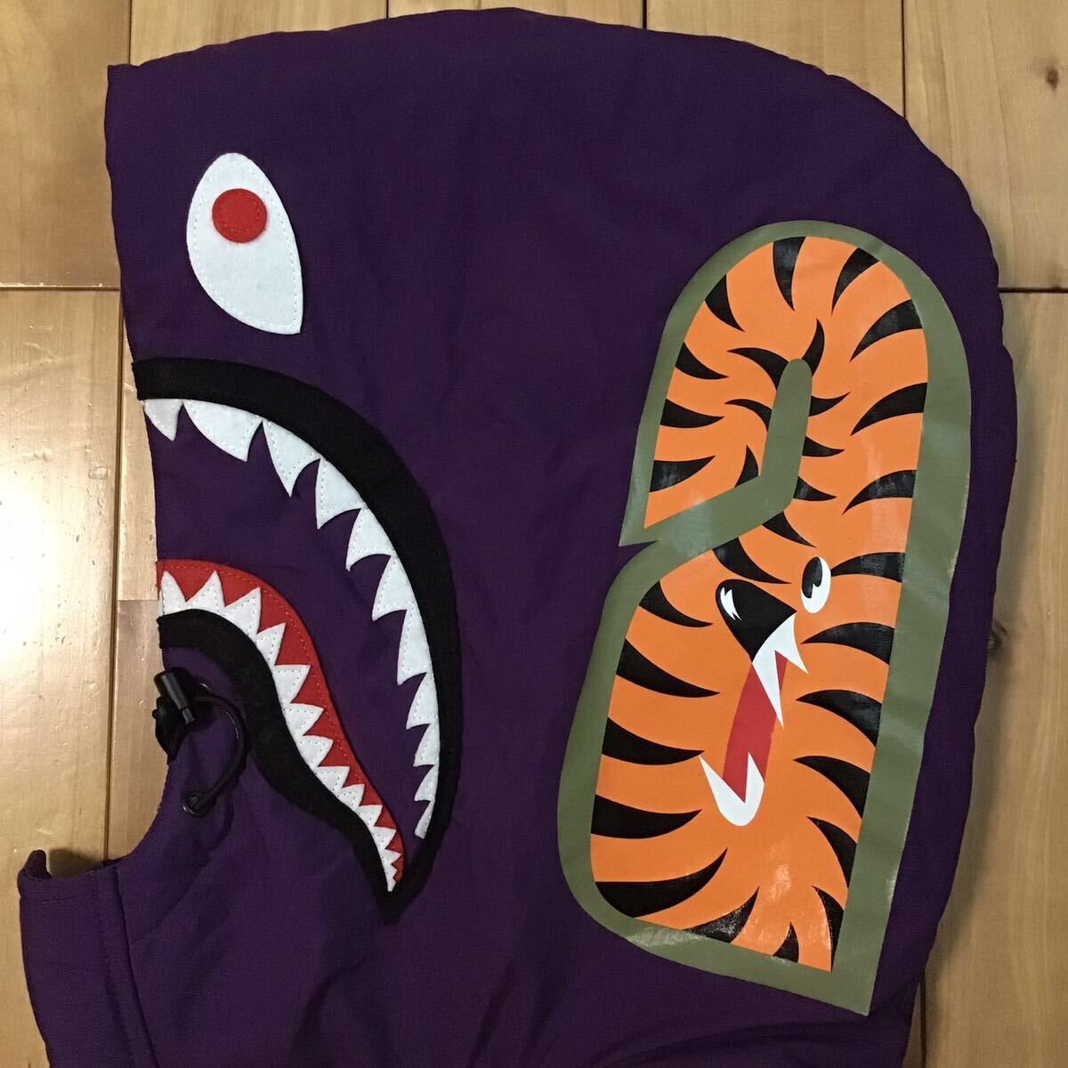 Bape Shark hoodie batting jacket purple x yellow a batting ape Size US M / EU 48-50 / 2 - 5 Thumbnail