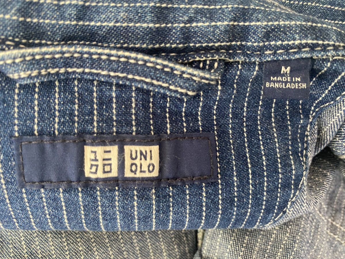 Uniqlo UNIQLO Wabash Button Denim Shirt (M) Size US M / EU 48-50 / 2 - 22 Thumbnail
