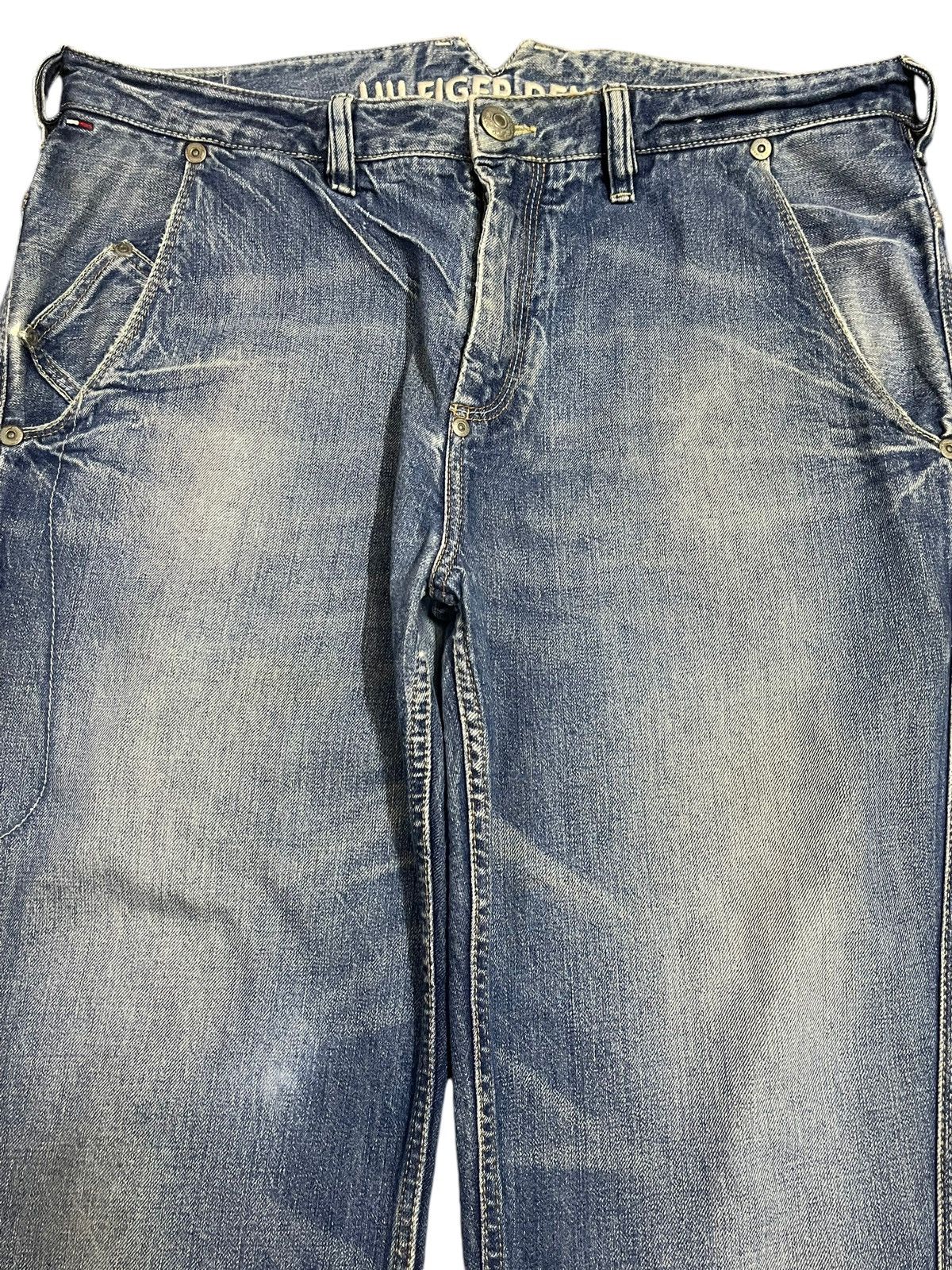 JNCO Vintage Japanese Brand Blue Wash Hip Hop Style Baggy Jeans Size US 36 / EU 52 - 3 Thumbnail