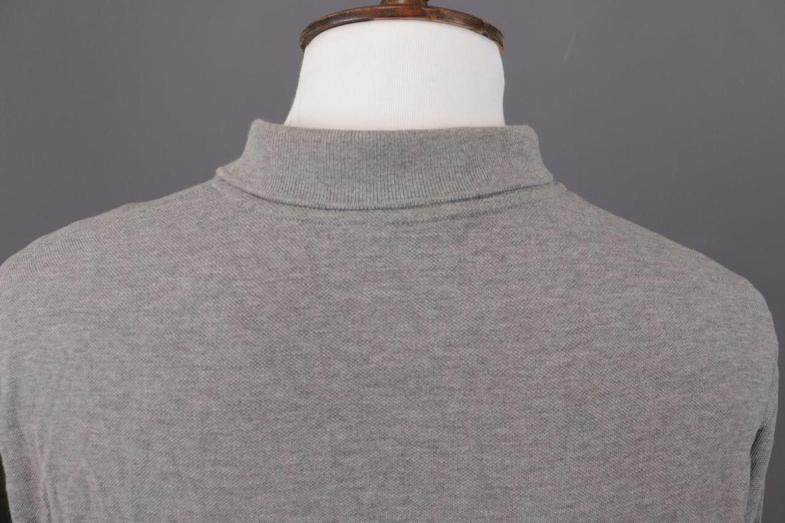 Lacoste Lacoste Classic Fit Gray Summer Polo Shirt Size 8 / 3XL Size US XXL / EU 58 / 5 - 10 Thumbnail