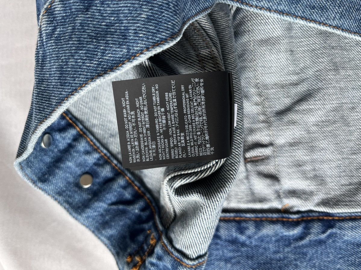 Balenciaga Balenciaga AW18 Hybrid Denim Vest Size US S / EU 44-46 / 1 - 9 Thumbnail