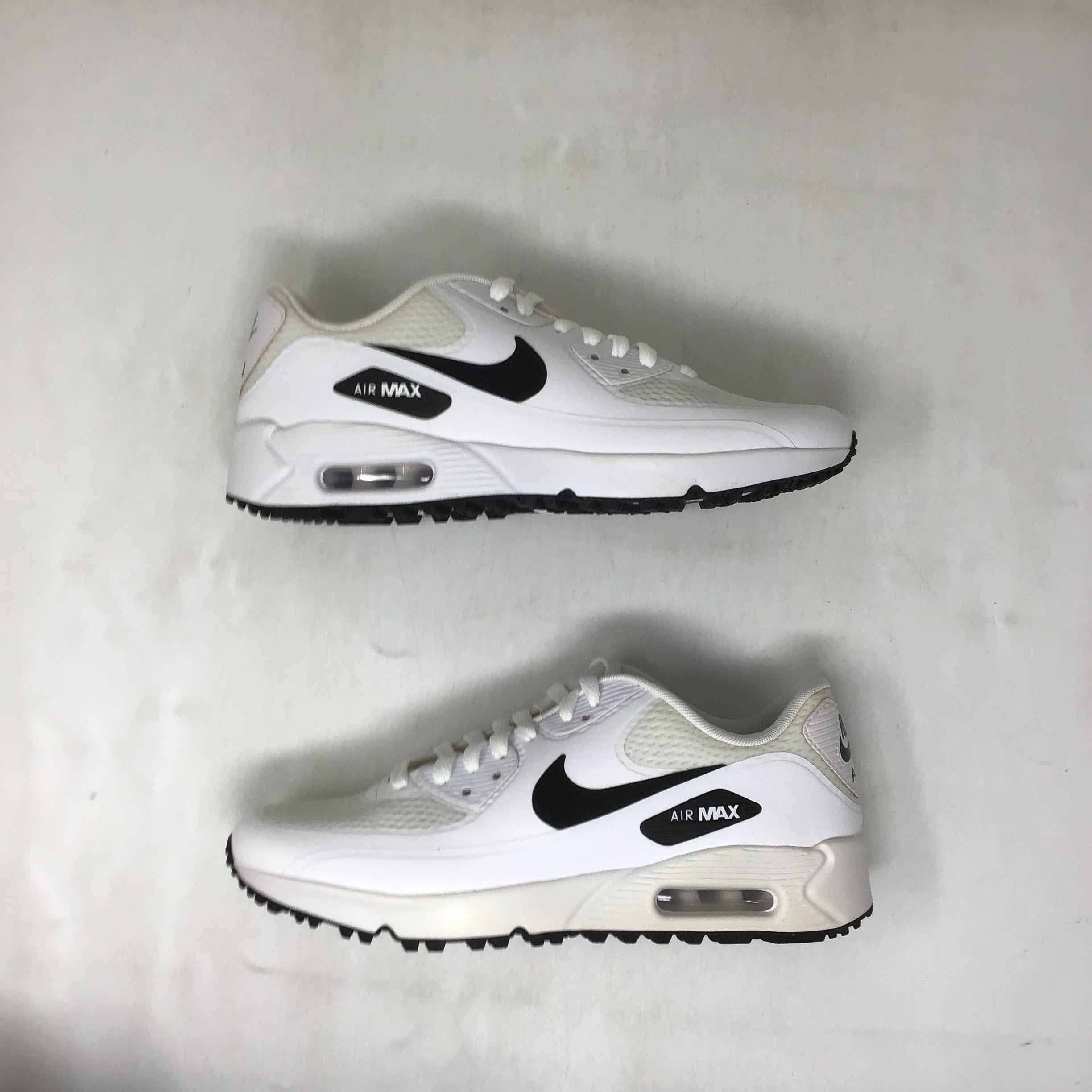 Golf Grey White Black Nike Air Max 90 Nike Air Max 90G Golf Shoes
