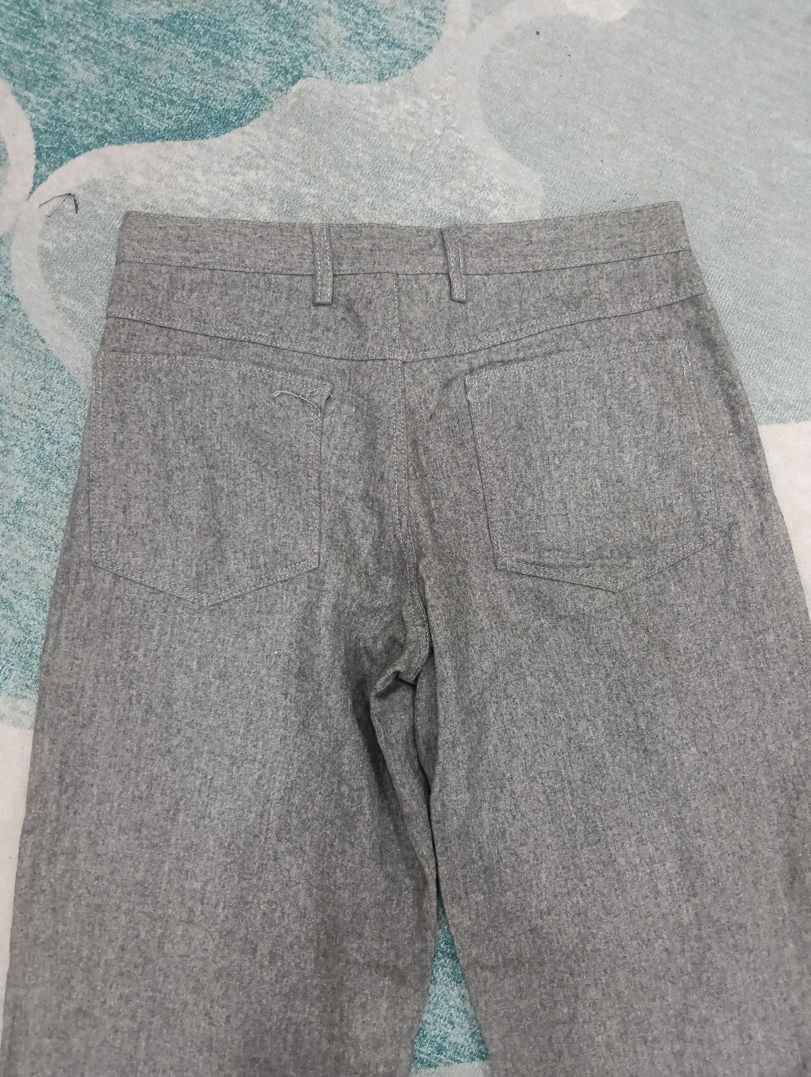 Prada Vintage Prada Wool Relax Pant Size US 30 / EU 46 - 5 Thumbnail