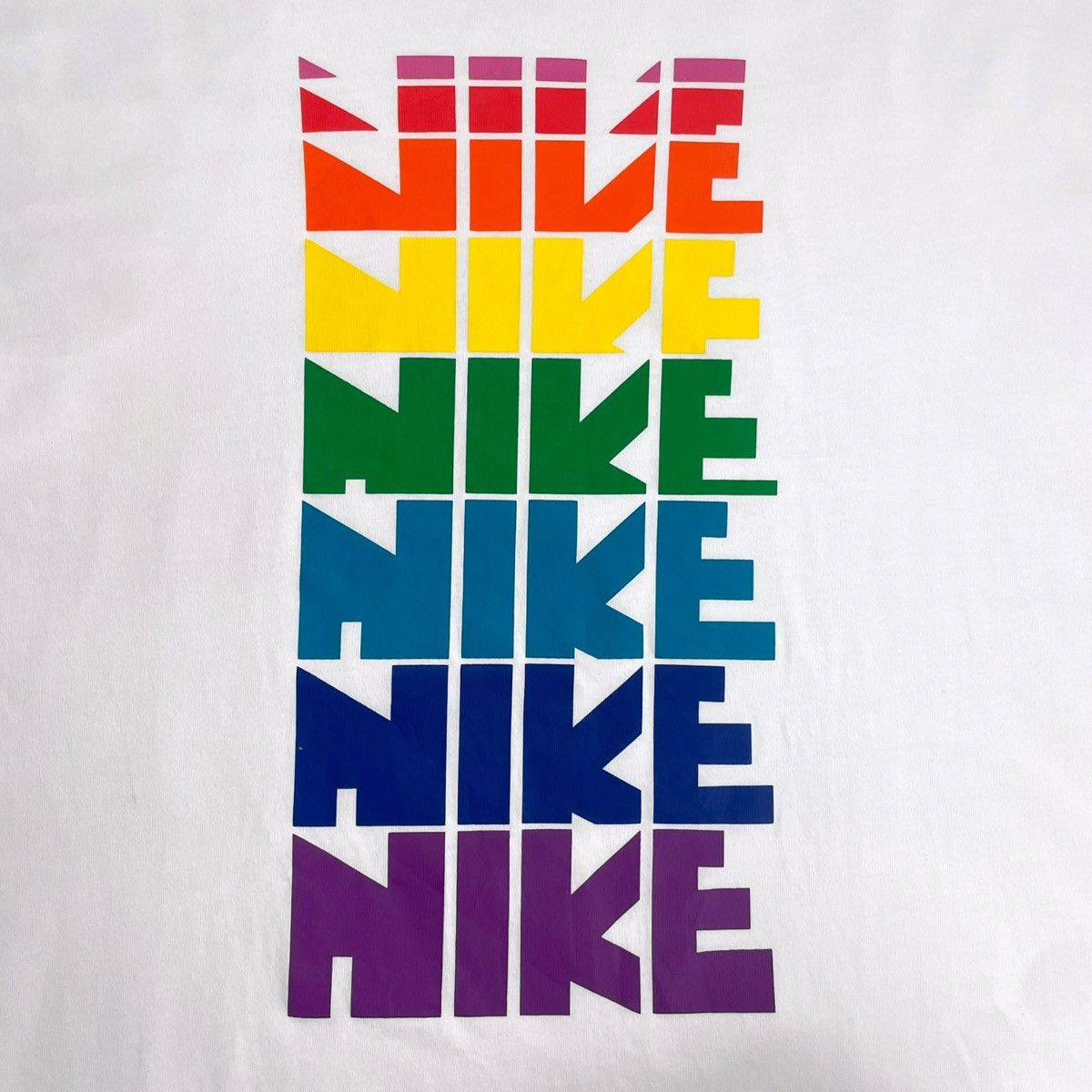 Nike Nike NRG "Be True" White Tee Size US L / EU 52-54 / 3 - 3 Thumbnail