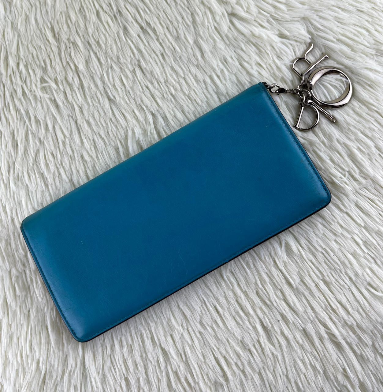 Christian Dior Monsieur × Designer × Dior Christian Dior Diorrisimo Flip Flap Long Wallet Size ONE SIZE - 3 Thumbnail