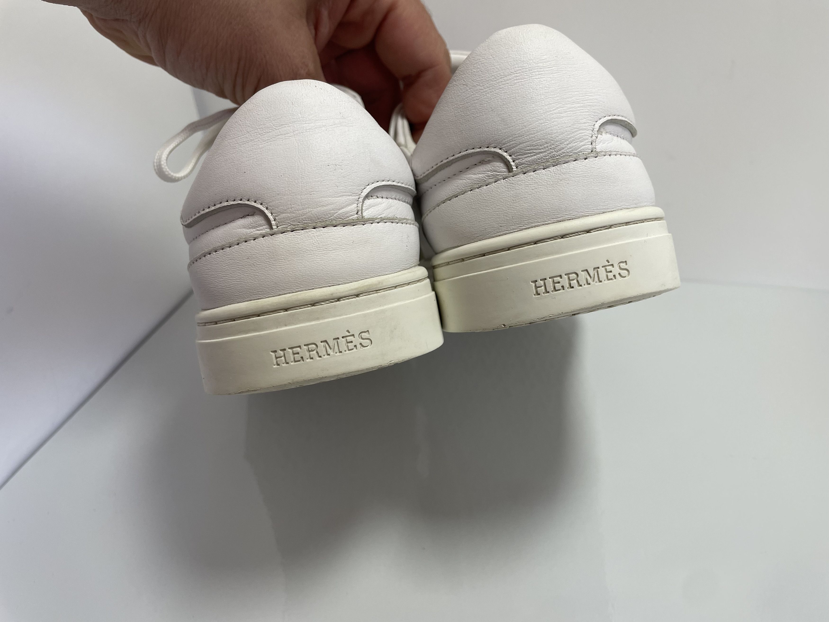 Hermes Hermes Calfskin Day Sneakers Size US 6 / IT 36 - 4 Thumbnail