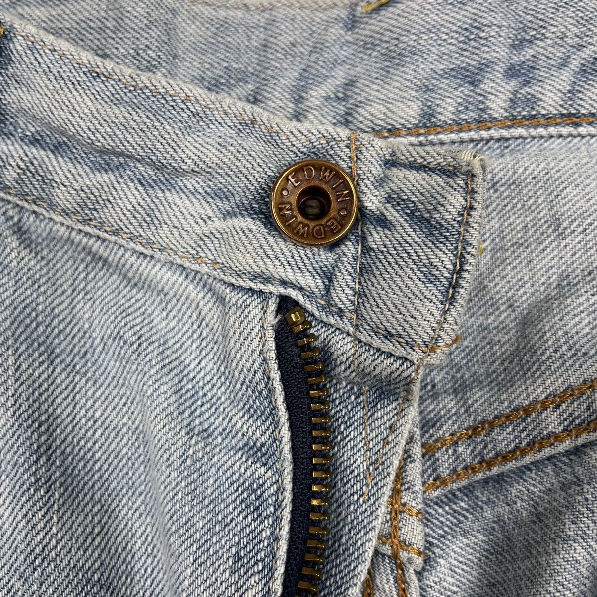 Edwin Vintage Edwin Selvedge Redline Distressed Denim Jeans Size US 34 / EU 50 - 18 Thumbnail