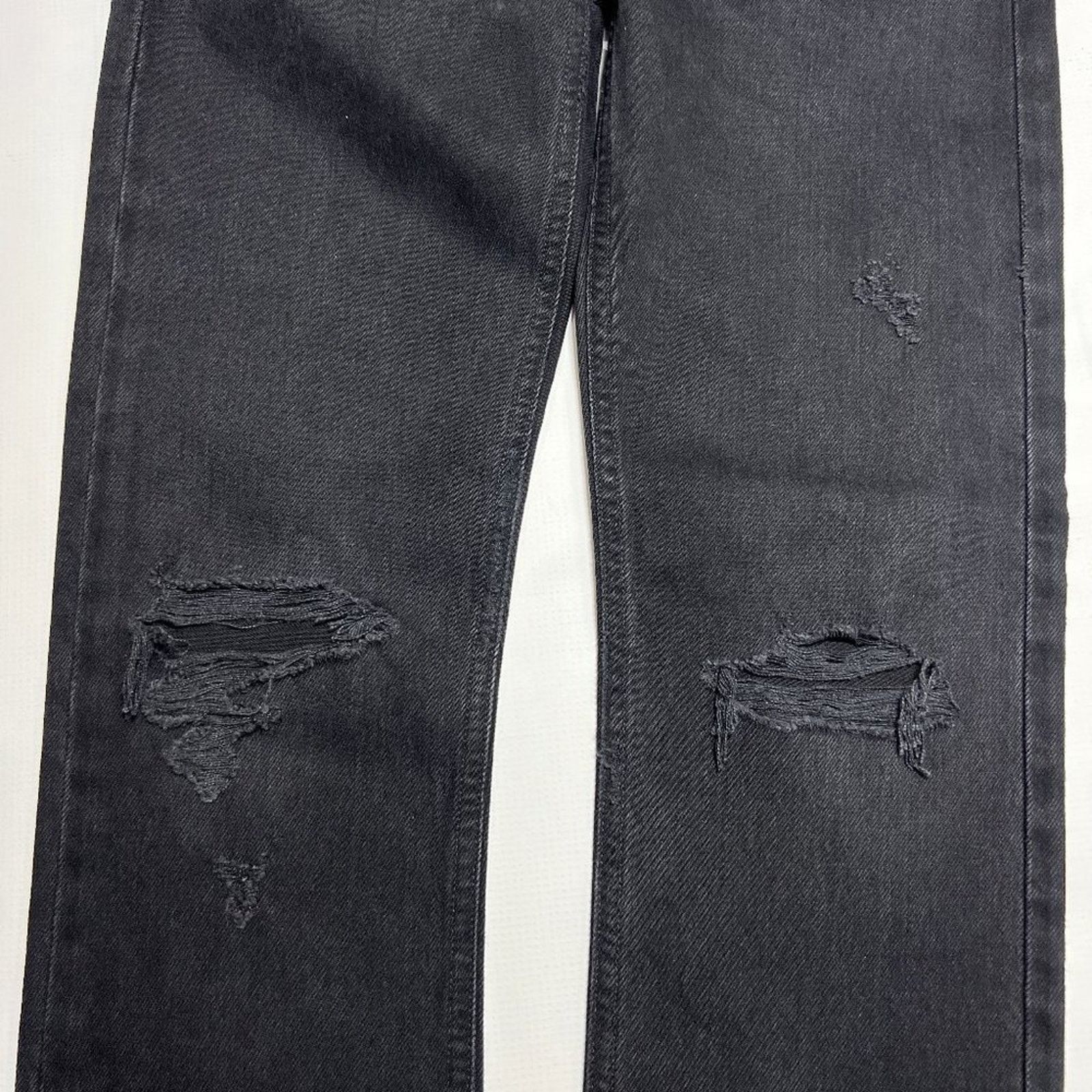 Agolde AGOLDE Cherie High Rise Straight Jeans Black 24x31 NWT Size 24" / US 00 / IT 34 - 8 Thumbnail