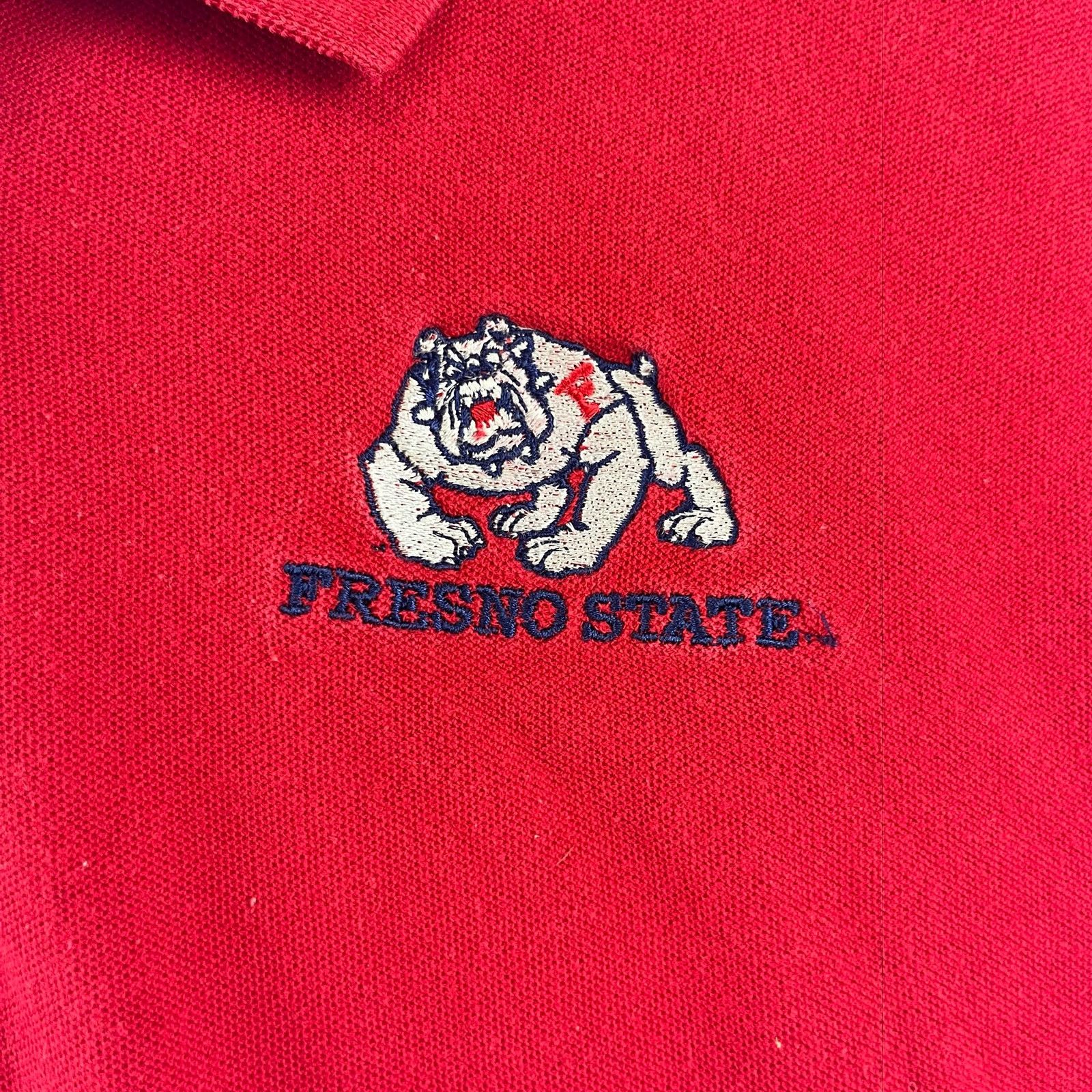 Other Vintage Tri-Mountain Men’s Large Fresno State Polo Bulldogs Size US L / EU 52-54 / 3 - 4 Thumbnail