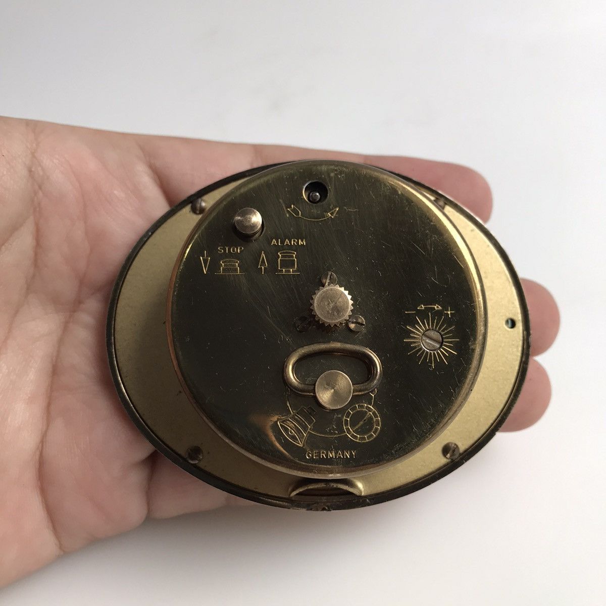 Vintage Vintage 1980s Europa Space Age Table Alarm Clock Size ONE SIZE - 5 Thumbnail