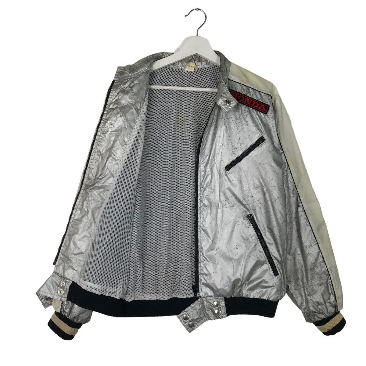 Honda 💥 1980s VINTAGE HONDA RACING TEAM BOMBER JACKET Size US M / EU 48-50 / 2 - 6 Thumbnail