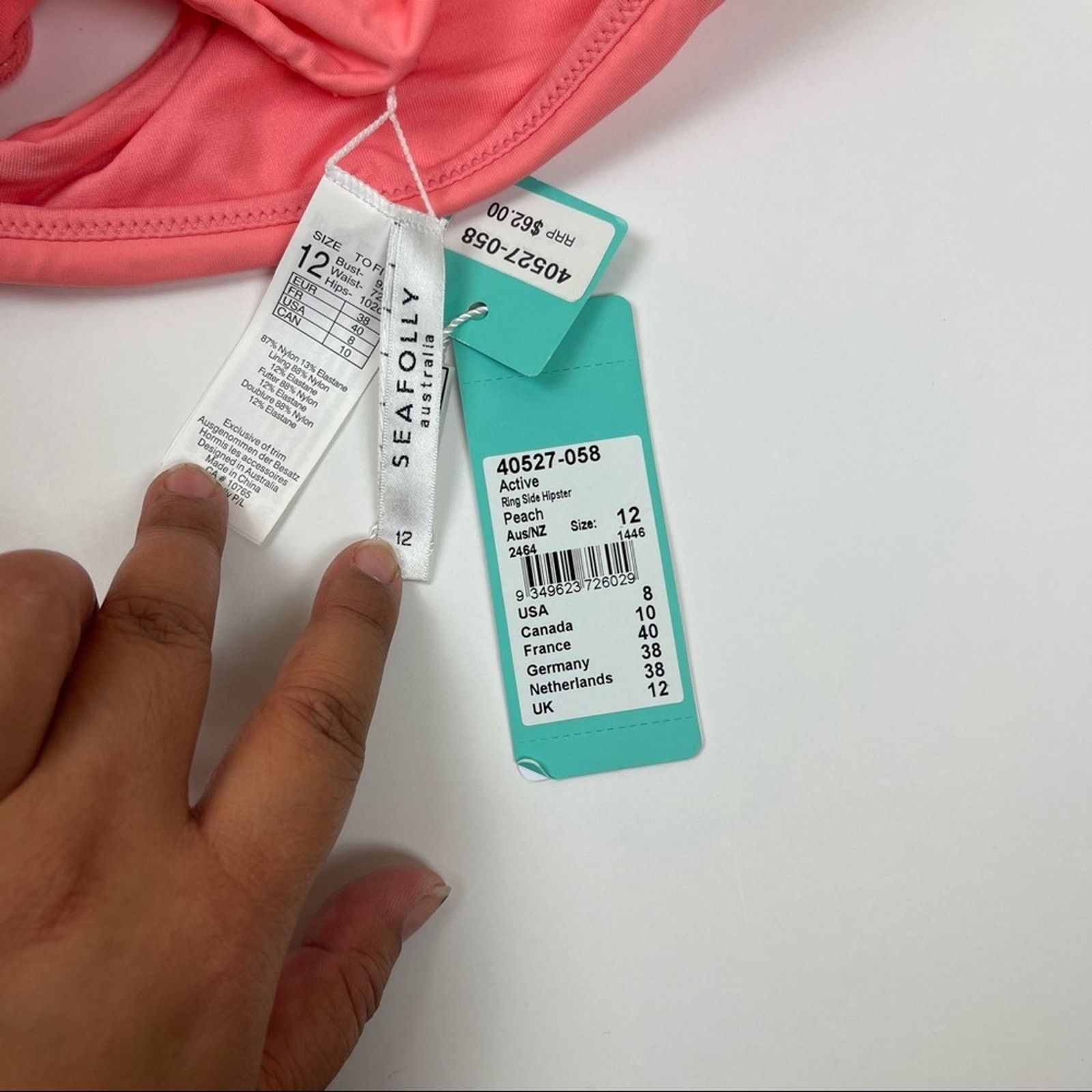 MINKPINK Minkpink and Seafolly Bikini Bundle Green Floral 8 Medium Size ONE SIZE - 12 Thumbnail