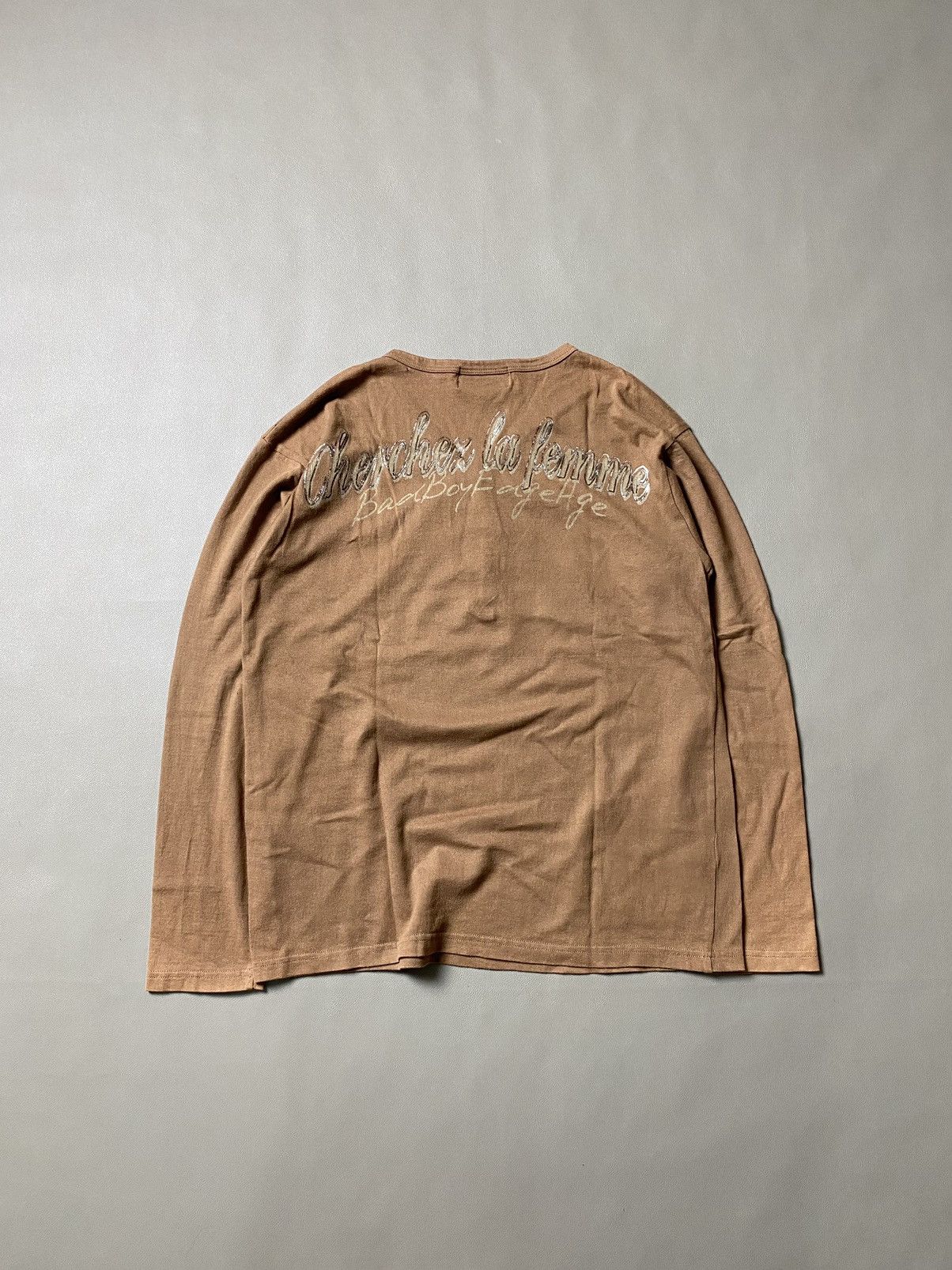 Hysteric Glamour × If Six Was Nine × Japanese Brand Bad Boy Poem Rock Longsleeve Size US M / EU 48-50 / 2 - 4 Thumbnail