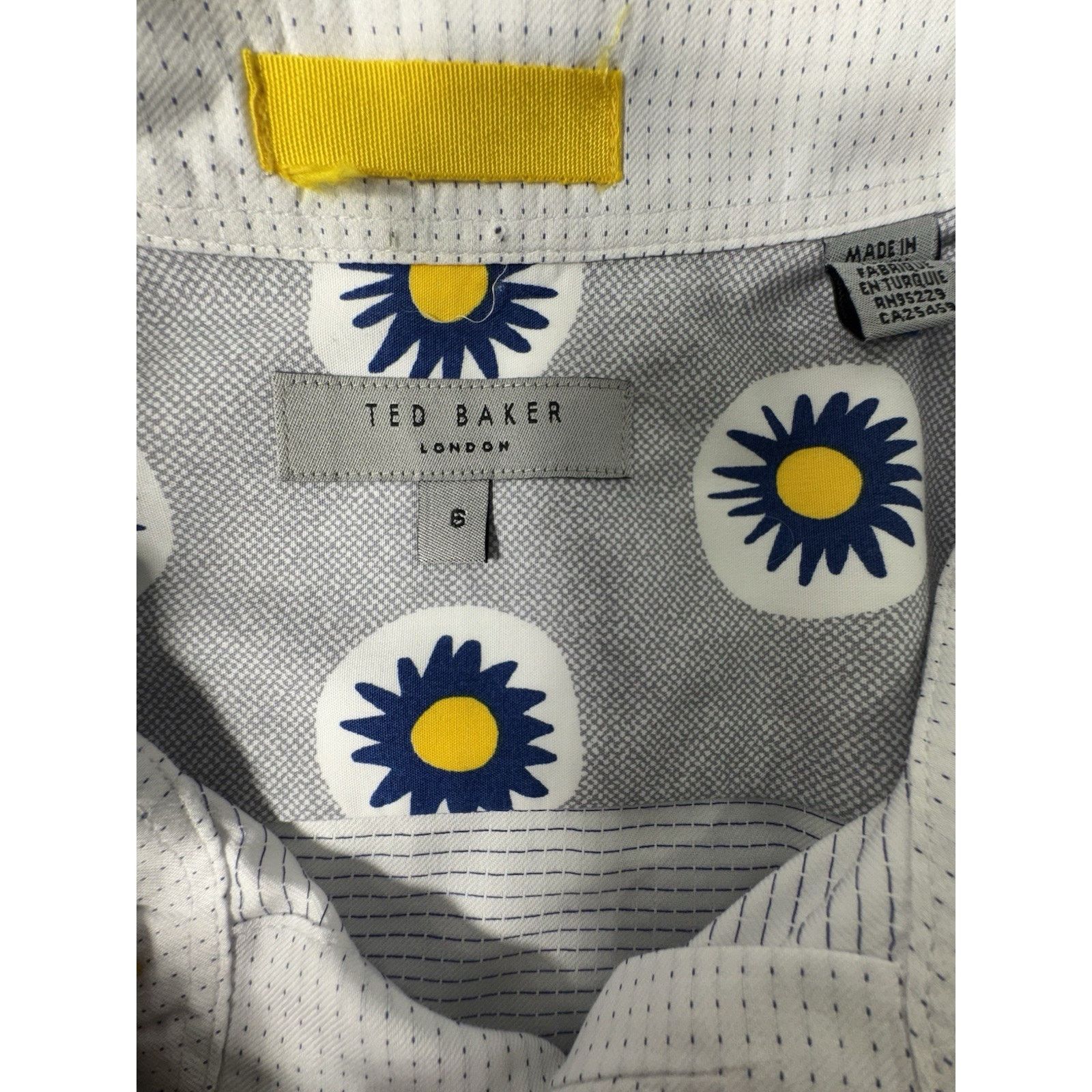 Ted Baker Ted Baker London Mens Shirt Size 6 XL Contrast Cuffs Floral Size US XL / EU 56 / 4 - 5 Thumbnail