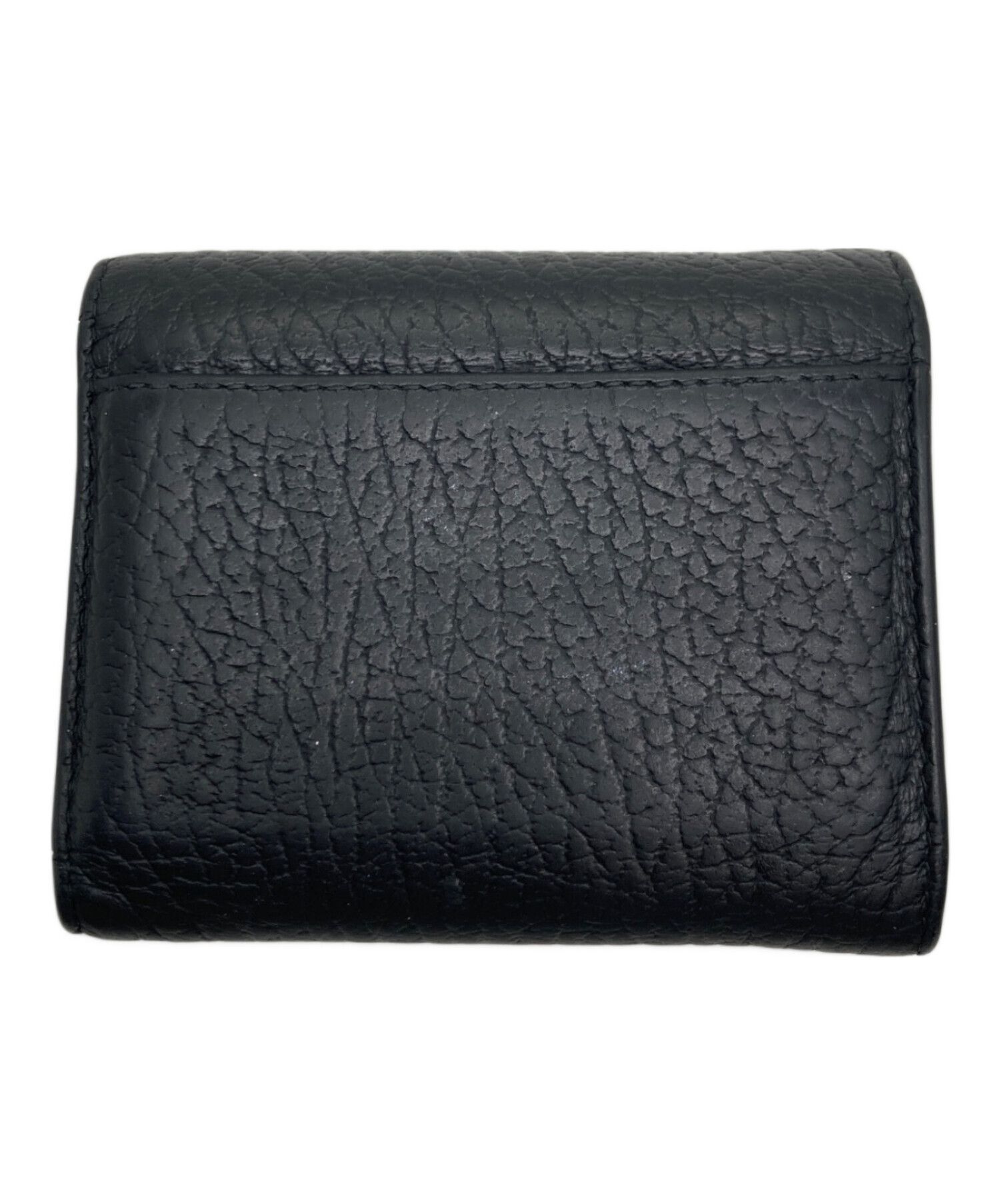 Maison Margiela Maison Margiela Grained leather three-fold wallet Size ONE SIZE - 2 Thumbnail