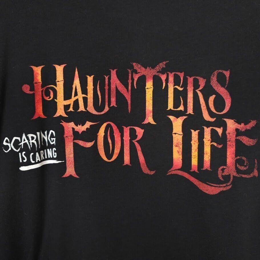 Canvas Haunters Hangout T Shirt Mens Size Large Black Haunters Size US L / EU 52-54 / 3 - 4 Thumbnail