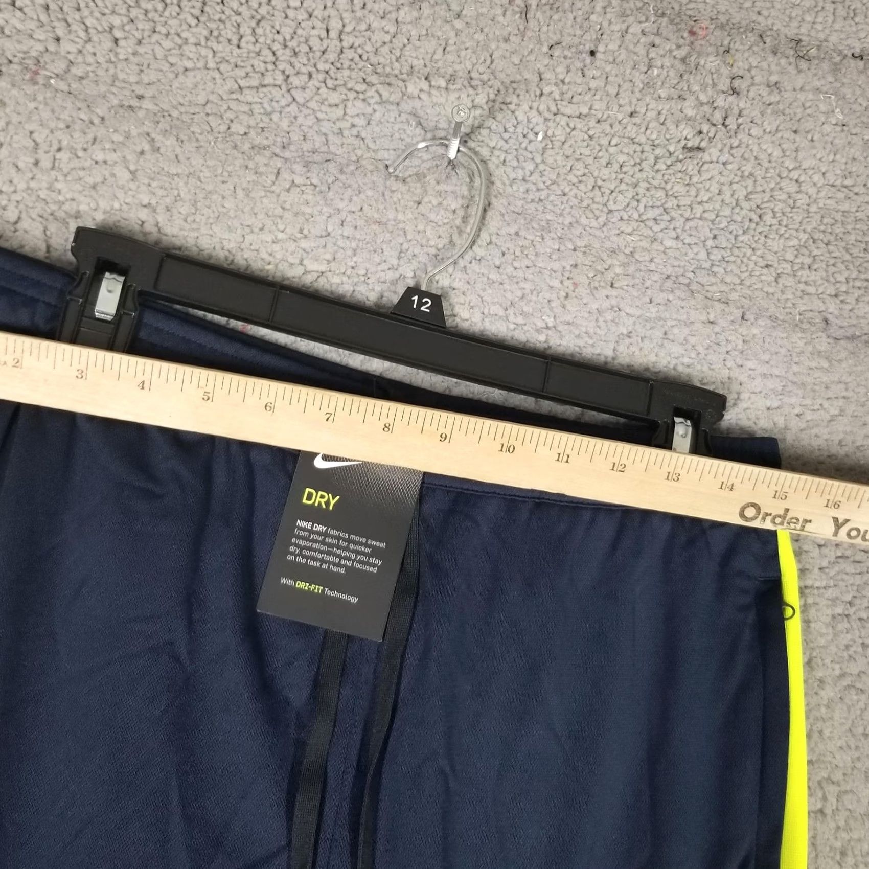 Nike Nike Dri-Fit Soccer Jogger Pants Mens Medium Blue Yellow Athletic 832254-451 Size US 31 - 4 Thumbnail