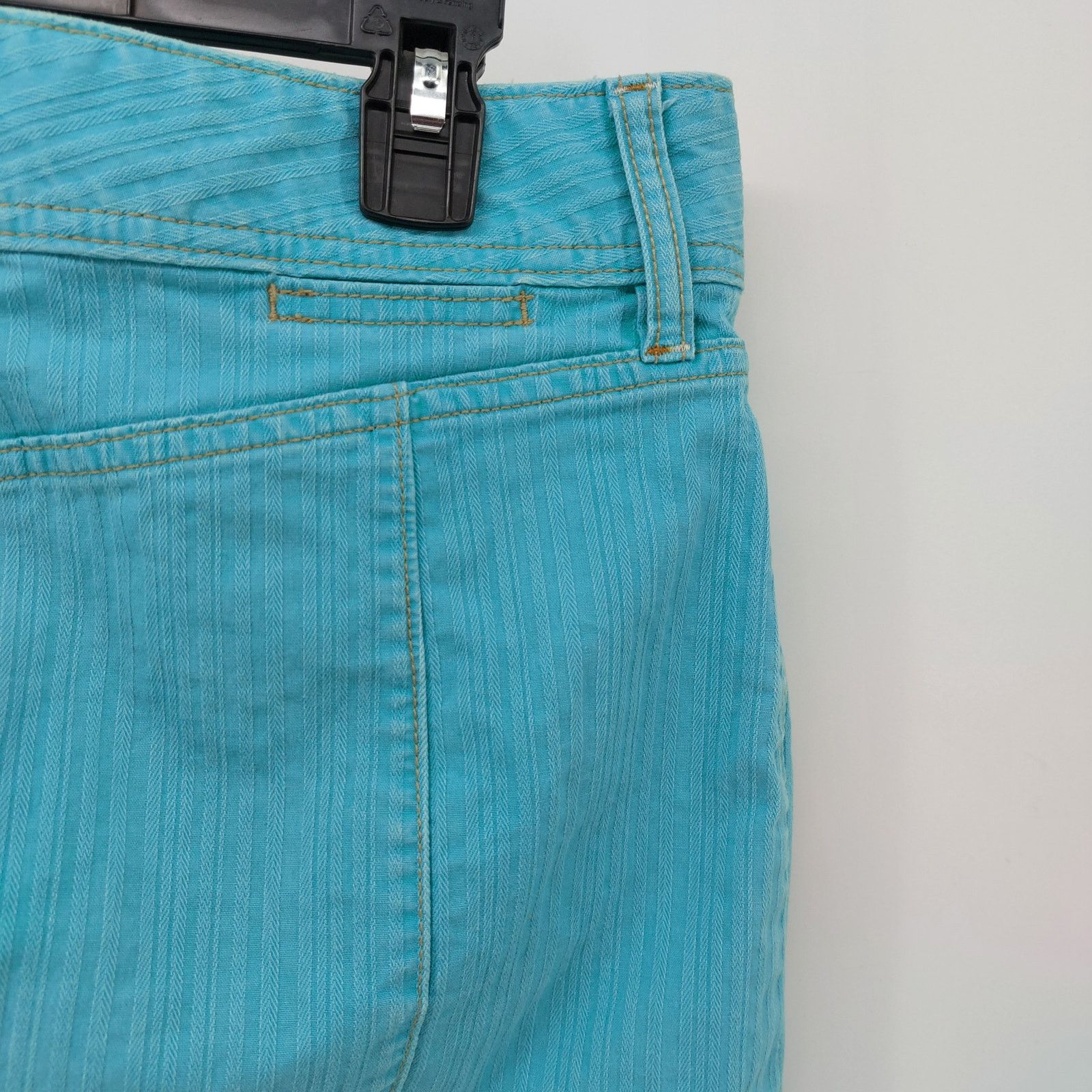 Gap Y2K GAP Turquoise Blue Micro Short Mini Skirt Denim Size 8 Size 30" / US 8 / IT 44 - 10 Thumbnail