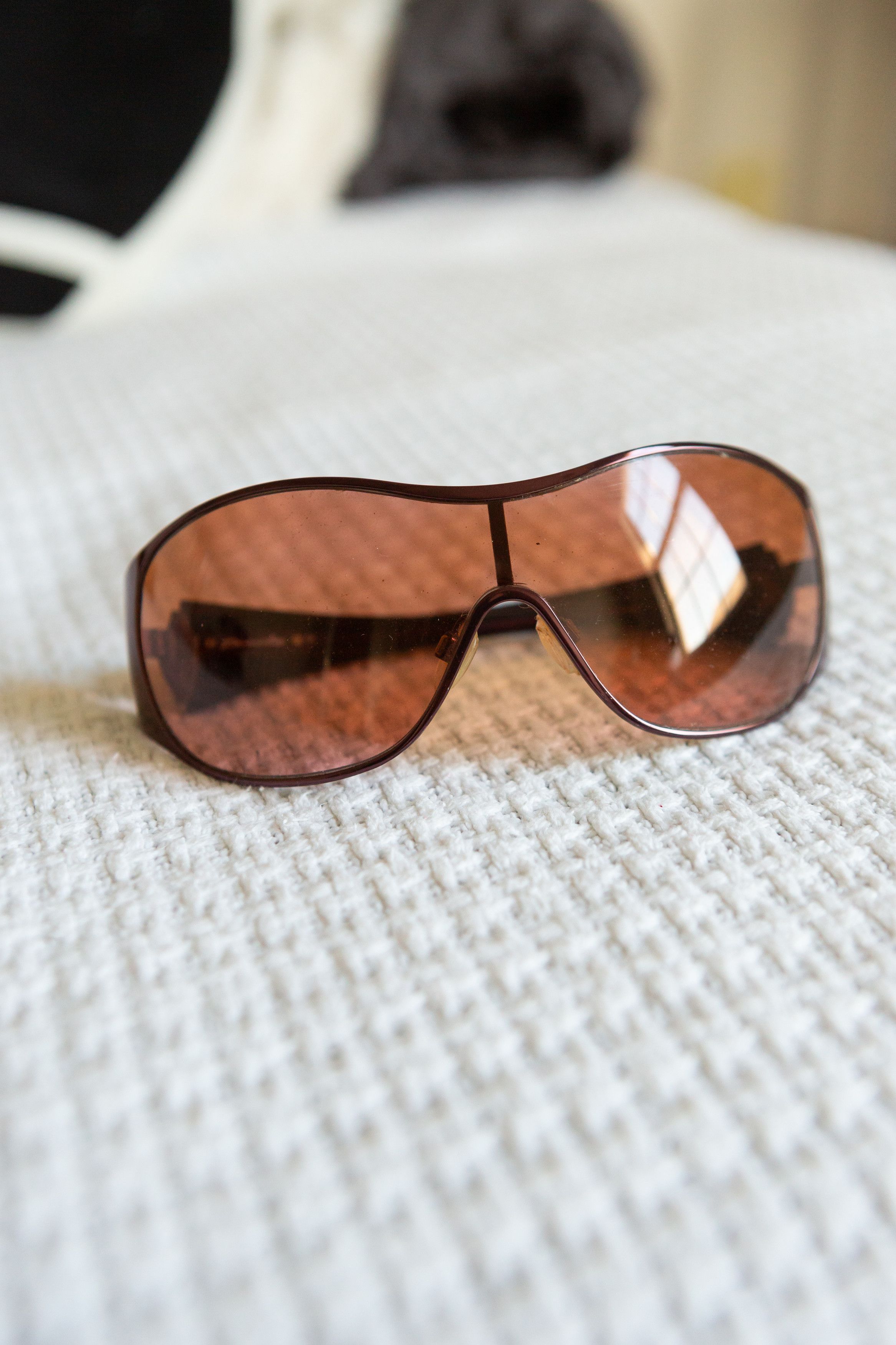 Oakley Y2K Oakley Wrap Around Vintage Sunglasses PURPLE Size ONE SIZE - 5 Thumbnail