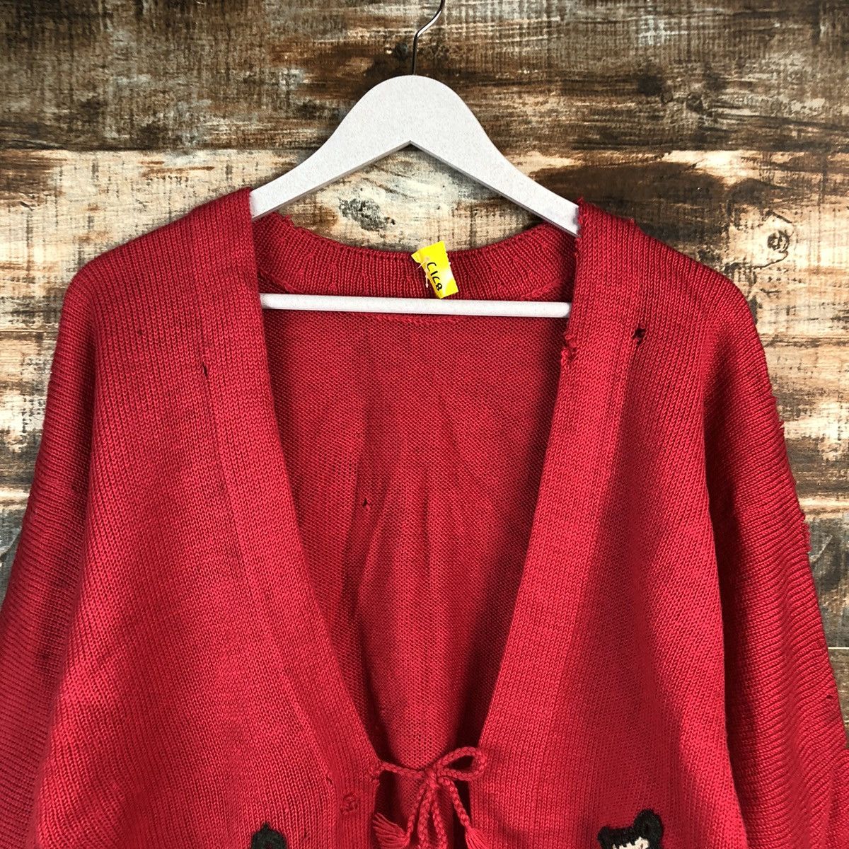 Vintage DL Japanese Brand kimono vintage Cardigan Knitwear #C168 Size US M / EU 48-50 / 2 - 4 Thumbnail