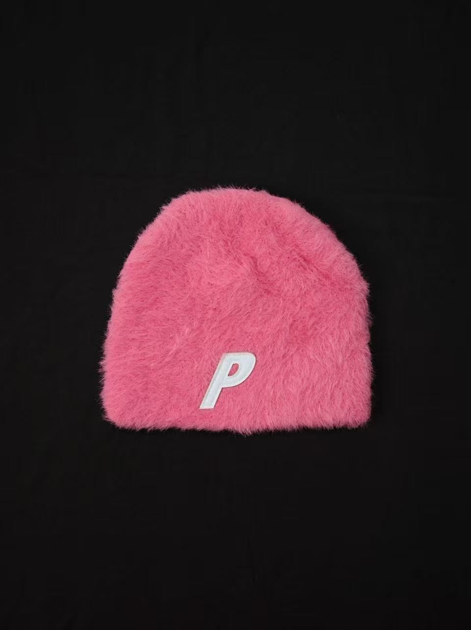 Palace Palace Faux Mohair P Nein Cuff Beanie Posh Pink | Grailed