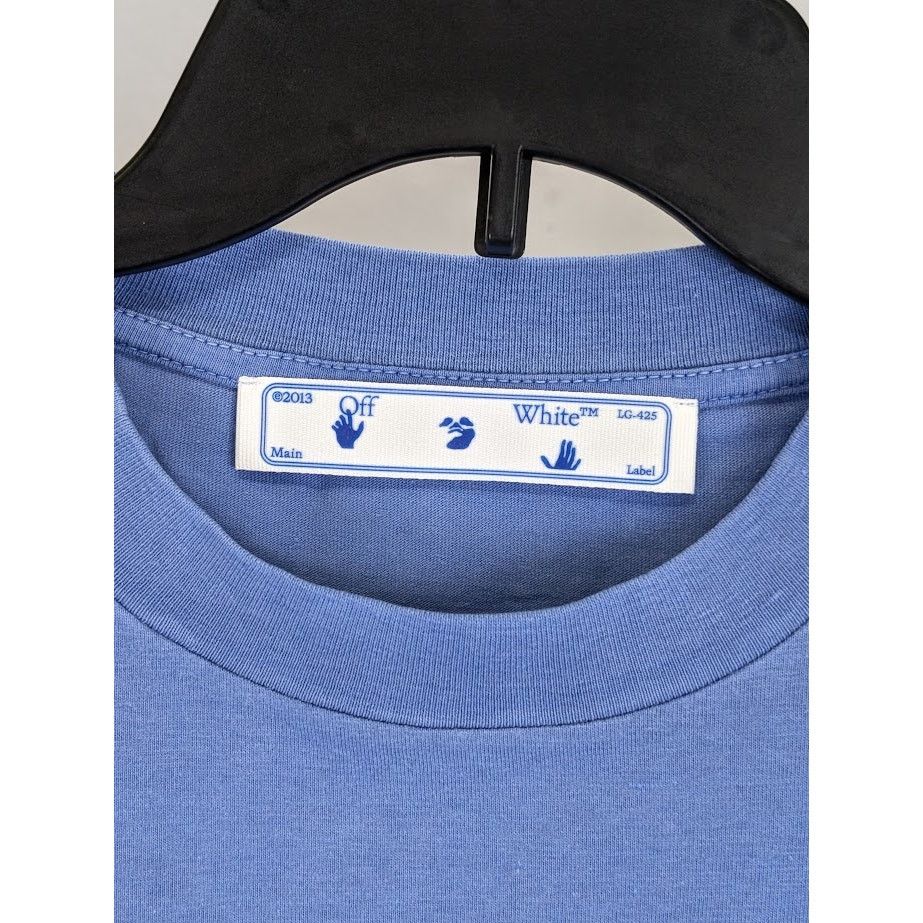 Off-White o1rshd1 SMR-Ibiza T-Shirt in Blue White Size US S / EU 44-46 / 1 - 5 Thumbnail