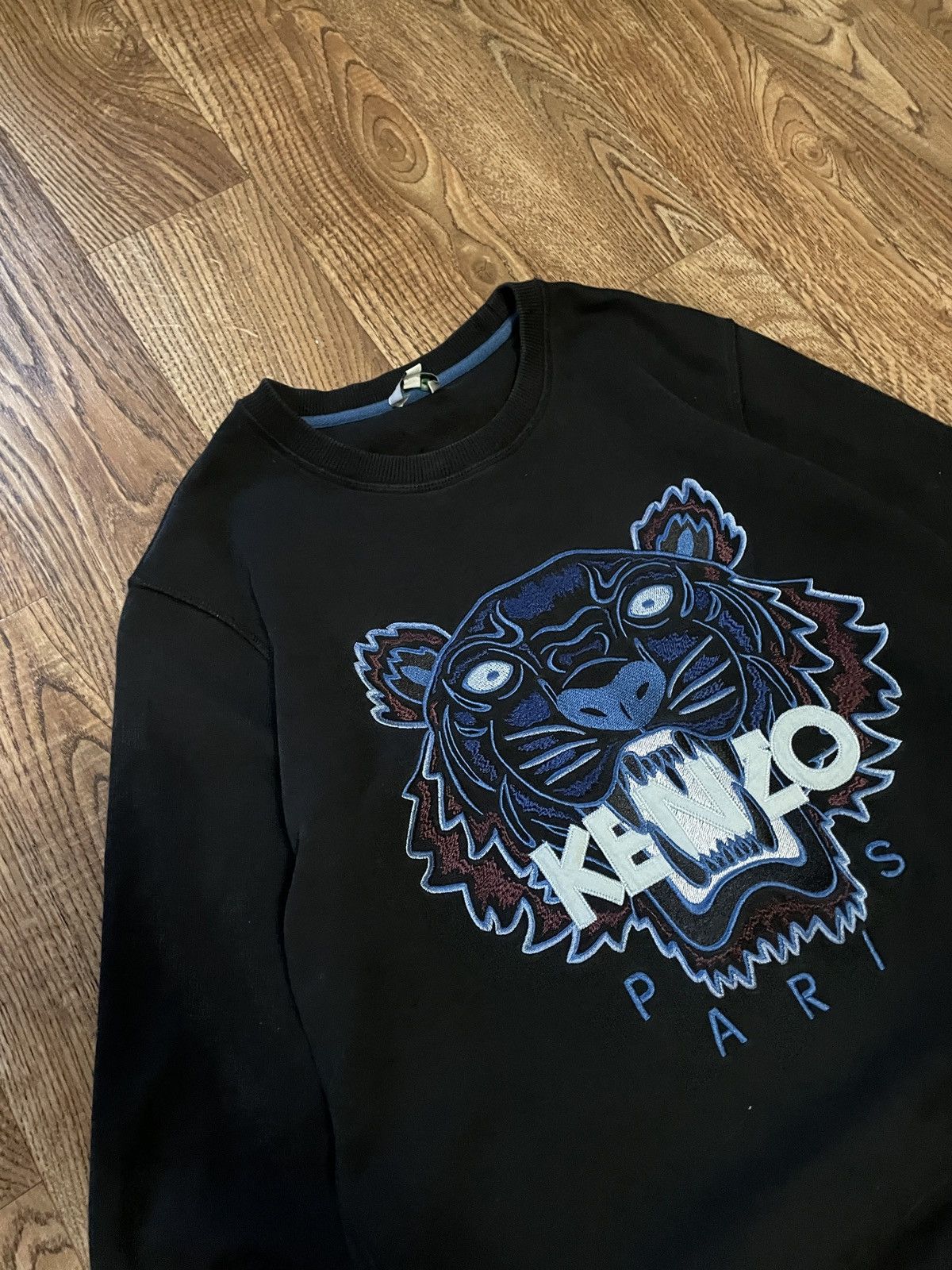 Kenzo Kenzo Sweatshirt Black Crew Neck Men’s UK M Size US M / EU 48-50 / 2 - 3 Thumbnail