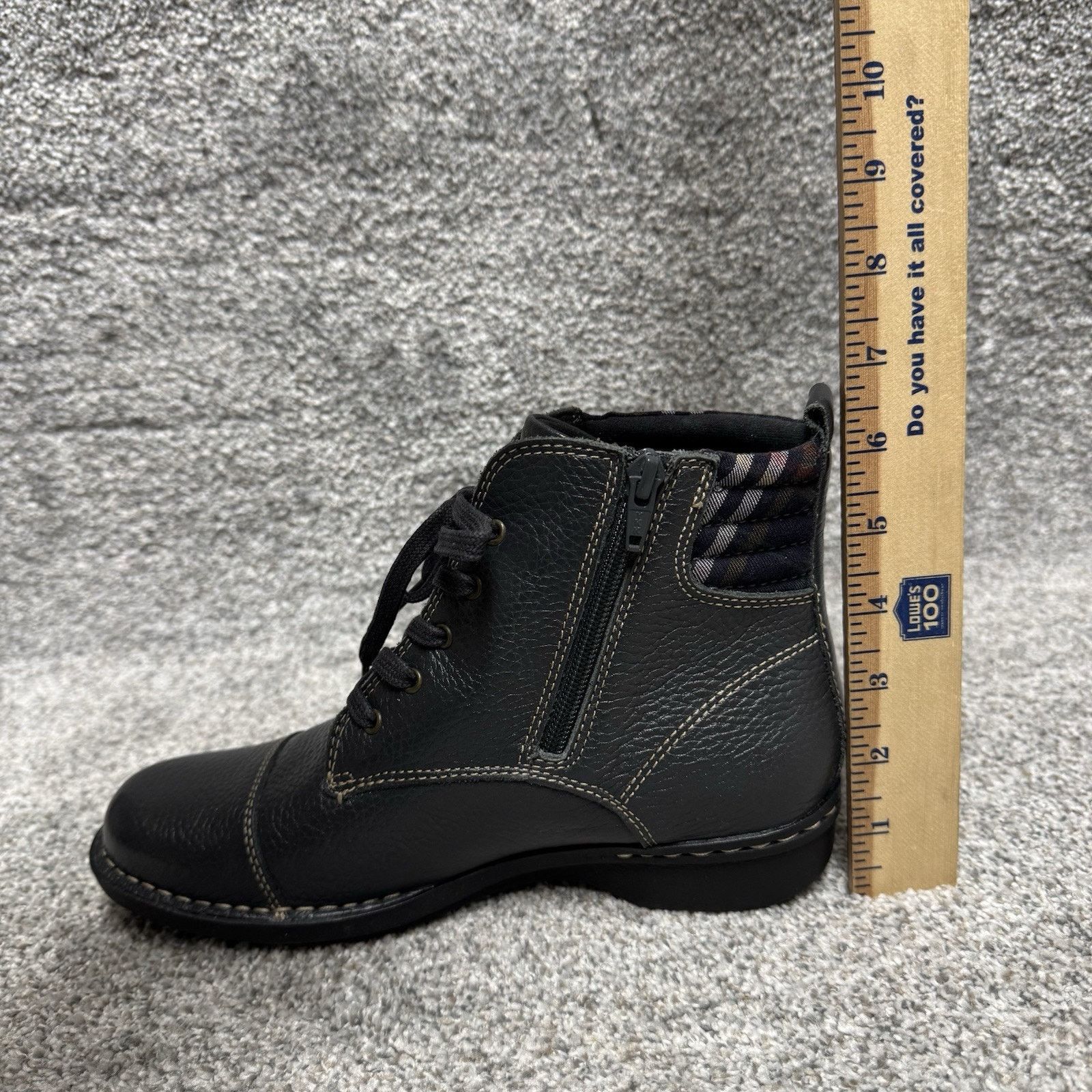 Clarks Clarks Boots Womens Size 7 Grunge Combat Ankle Leather Size US 7 / IT 37 - 12 Thumbnail