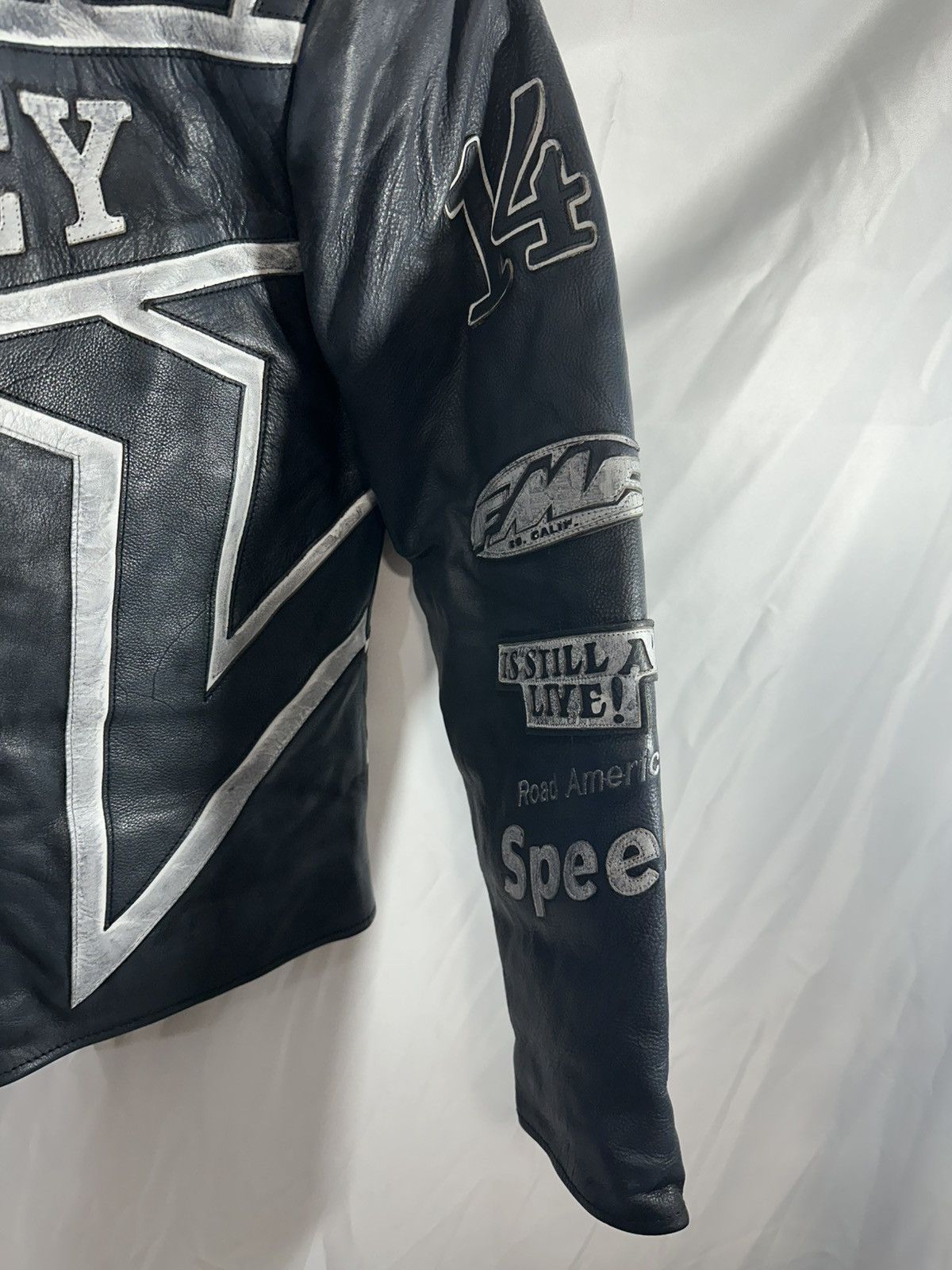 Vale VALE FOREVER “MOTOCROXXX” JACKET - SIZE LARGE - (BLACK) Size US L / EU 52-54 / 3 - 7 Thumbnail