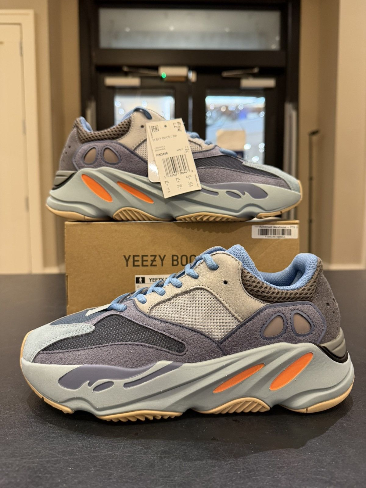 Adidas Yeezy Boost 700 V2 ‘Carbon Blue’ Size US 8 / EU 41 - 1 Thumbnail