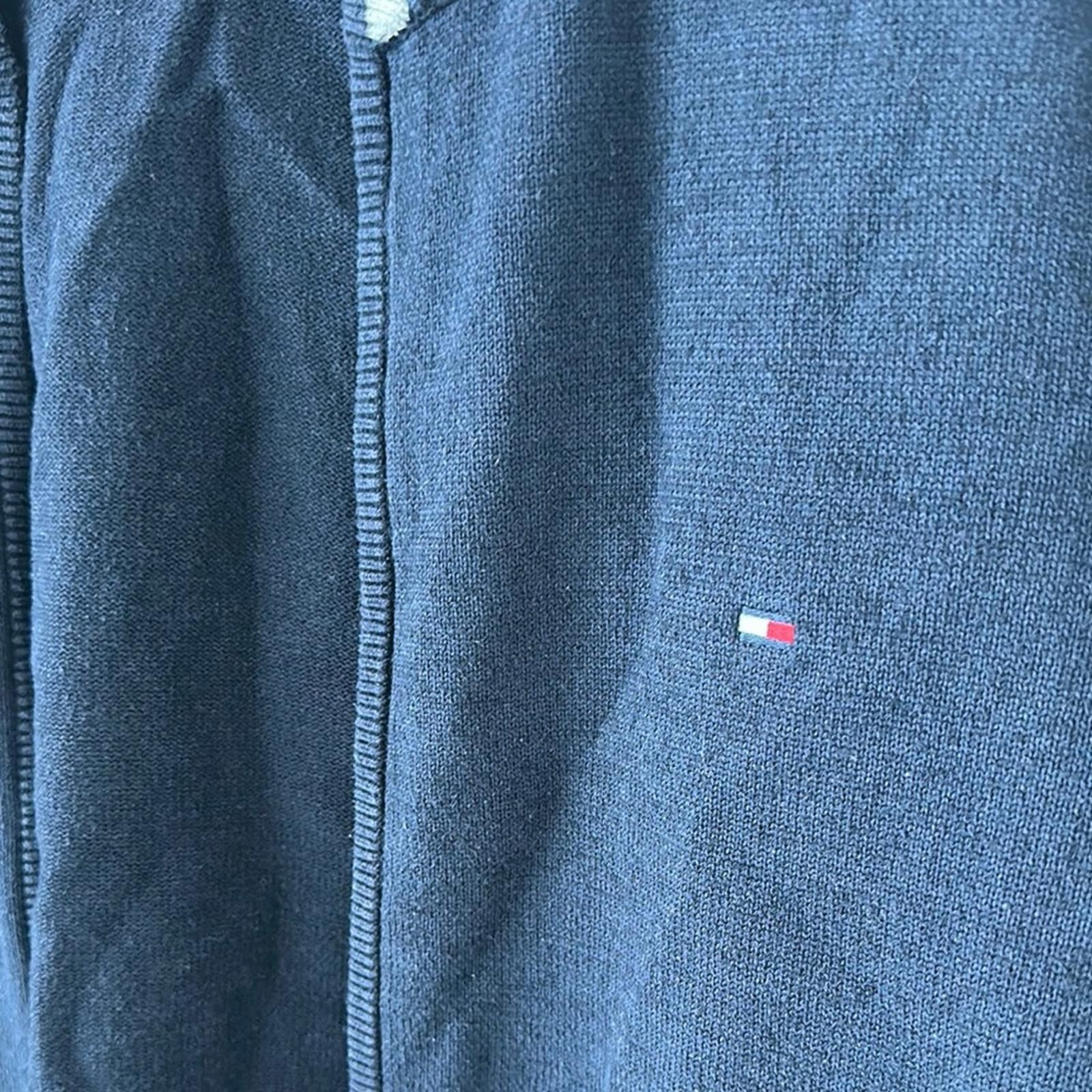 Tommy Hilfiger Tommy Hilfiger Blue and Red Varsity Bomber Jacket Size US L / EU 52-54 / 3 - 3 Thumbnail