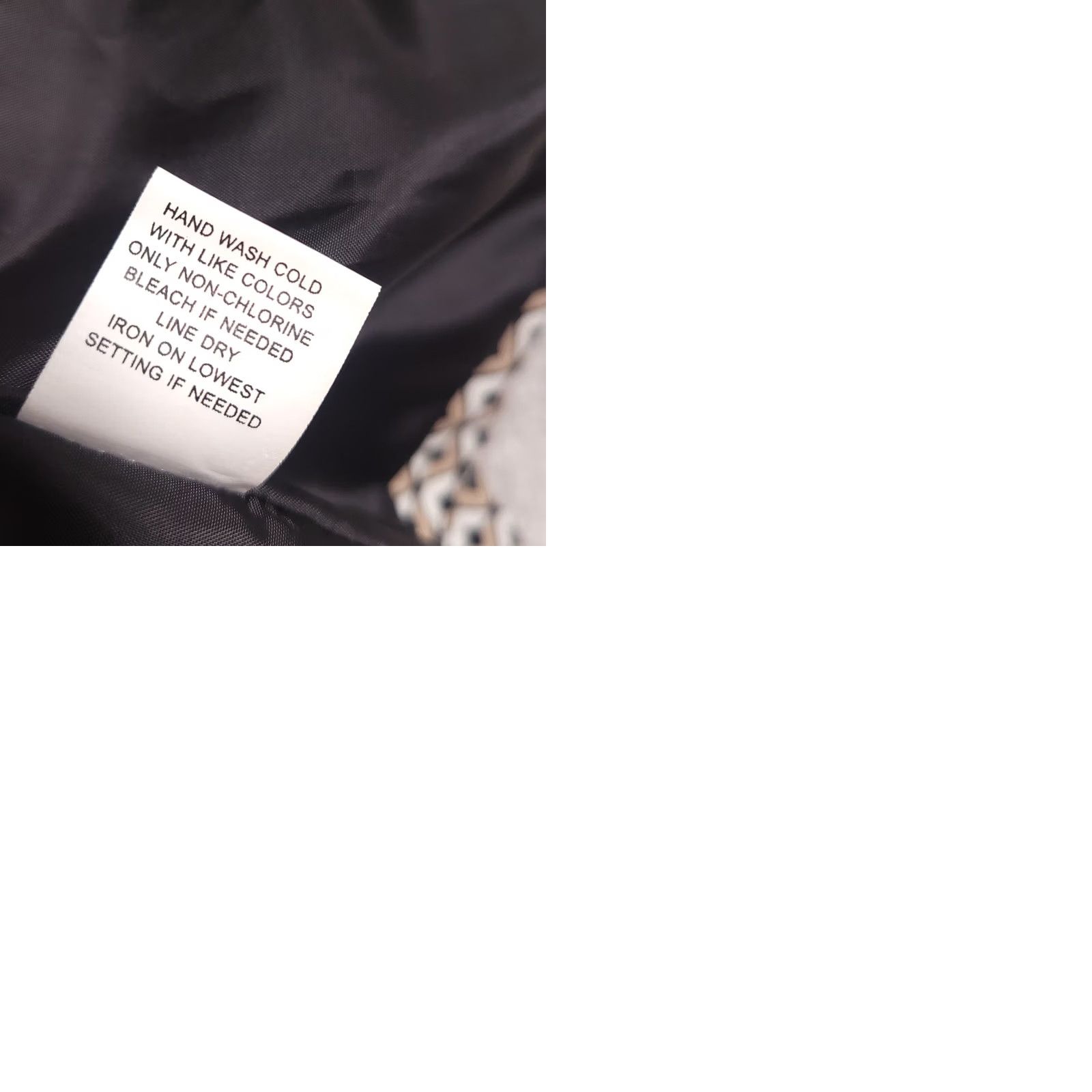 Vintage Notations Jacket Blazer Women's Large Geometric Print Open Front Lined Blazer Size L / US 10 / IT 46 - 9 Thumbnail