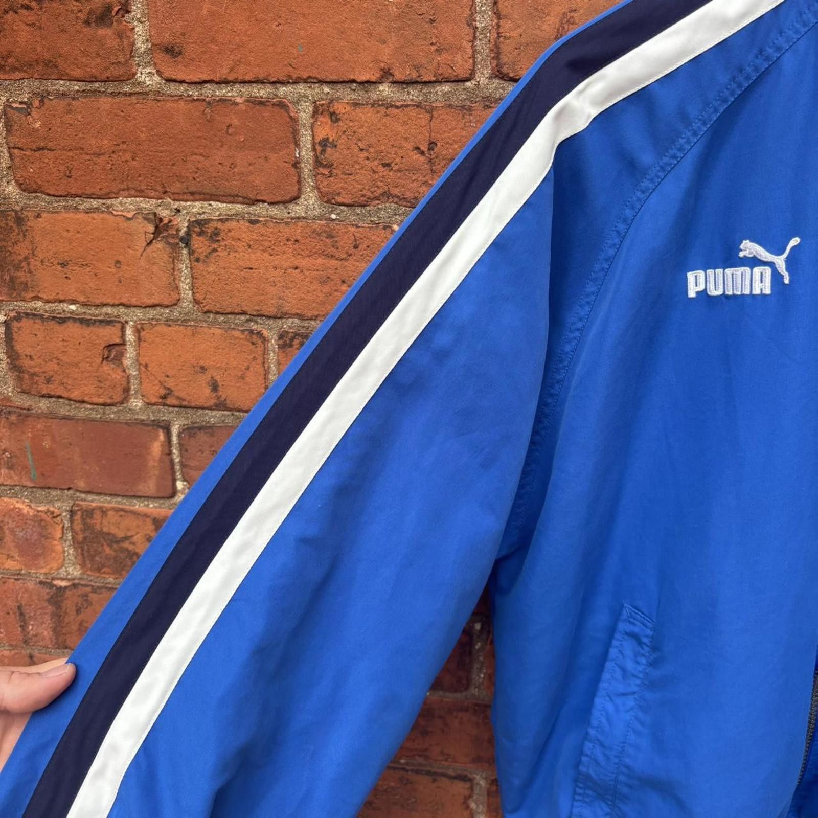Puma vintage puma Italian zip up track jacket 00s M Size US M / EU 48-50 / 2 - 3 Thumbnail